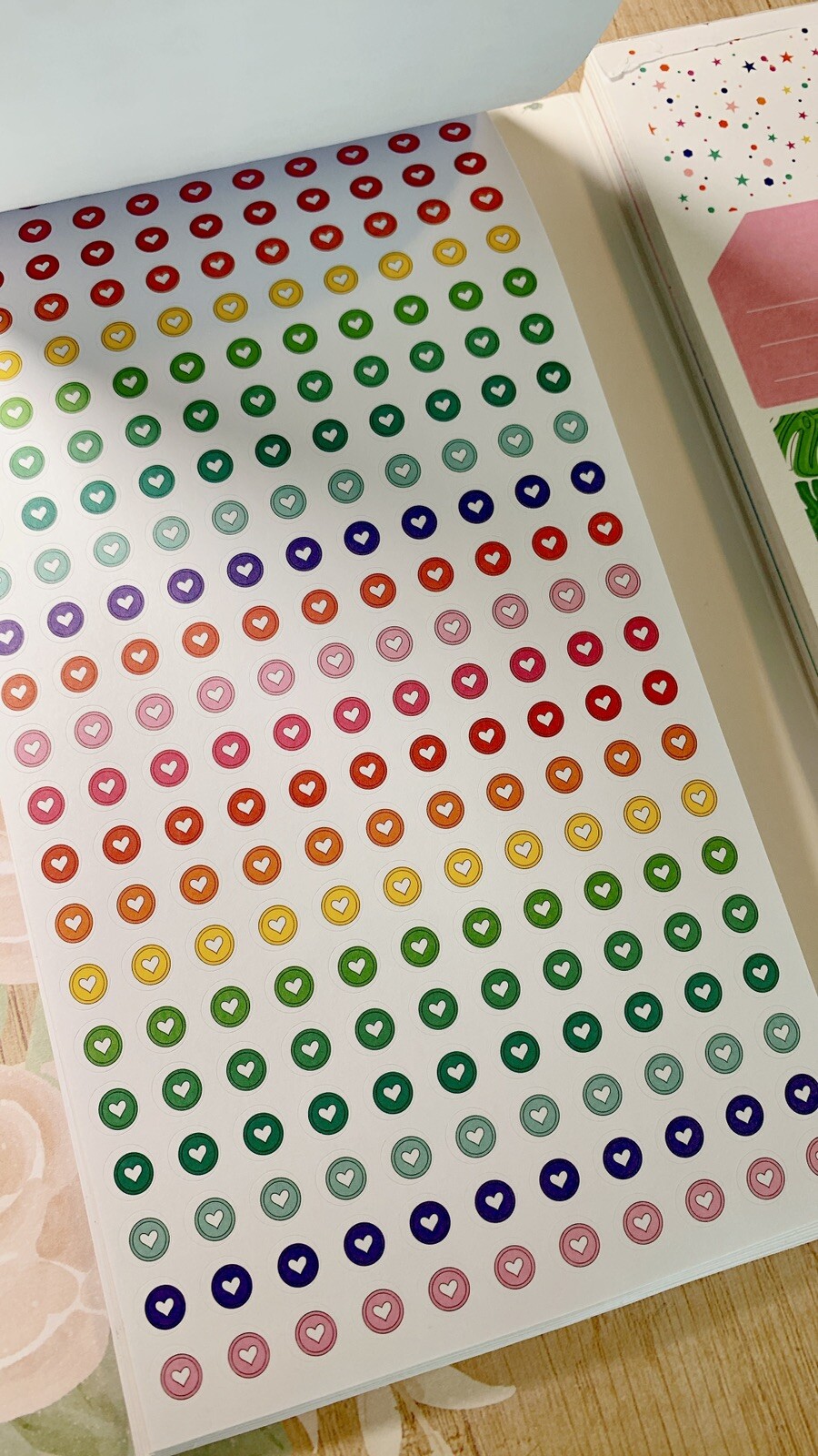 MAMBI Happy Planner Sticker Mega Pad 100 Sheets Value Pack Brights 3888 Pieces