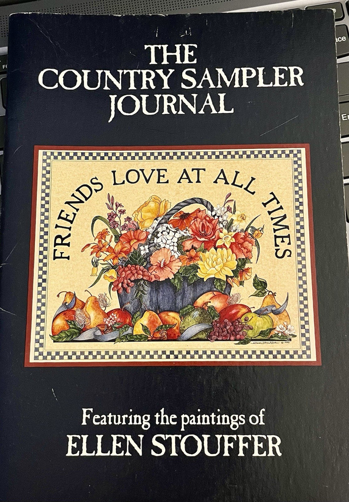 1994 Country Sampler Journal By Lang Graphics Featuring Ellen Stouffer Artwork
