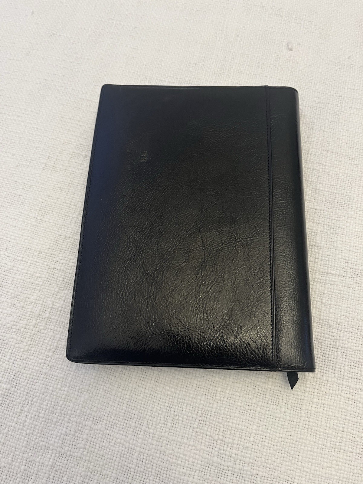 Vintage Celtic Knot Planner Genuine Grain Leather, Black Book 8.5” X 6” Journal