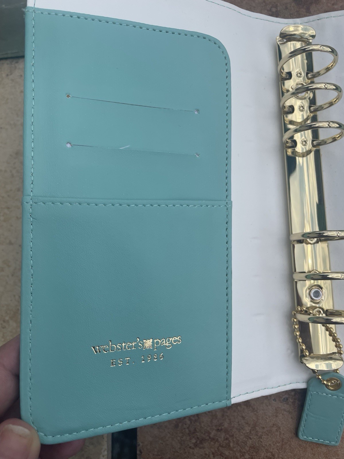 Websters Pages Personal Size Planner Binder Organizer