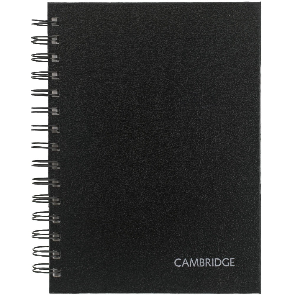 Professional Business Writing Notebook 5×8 Inches Medium Size Black