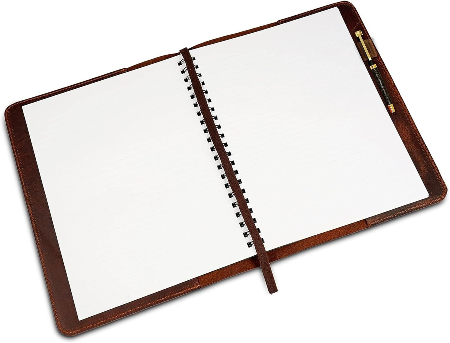 Heavy Duty Full Grain Leather Journal Cover (8.5 X 11 In.), Refillable Cahier XX