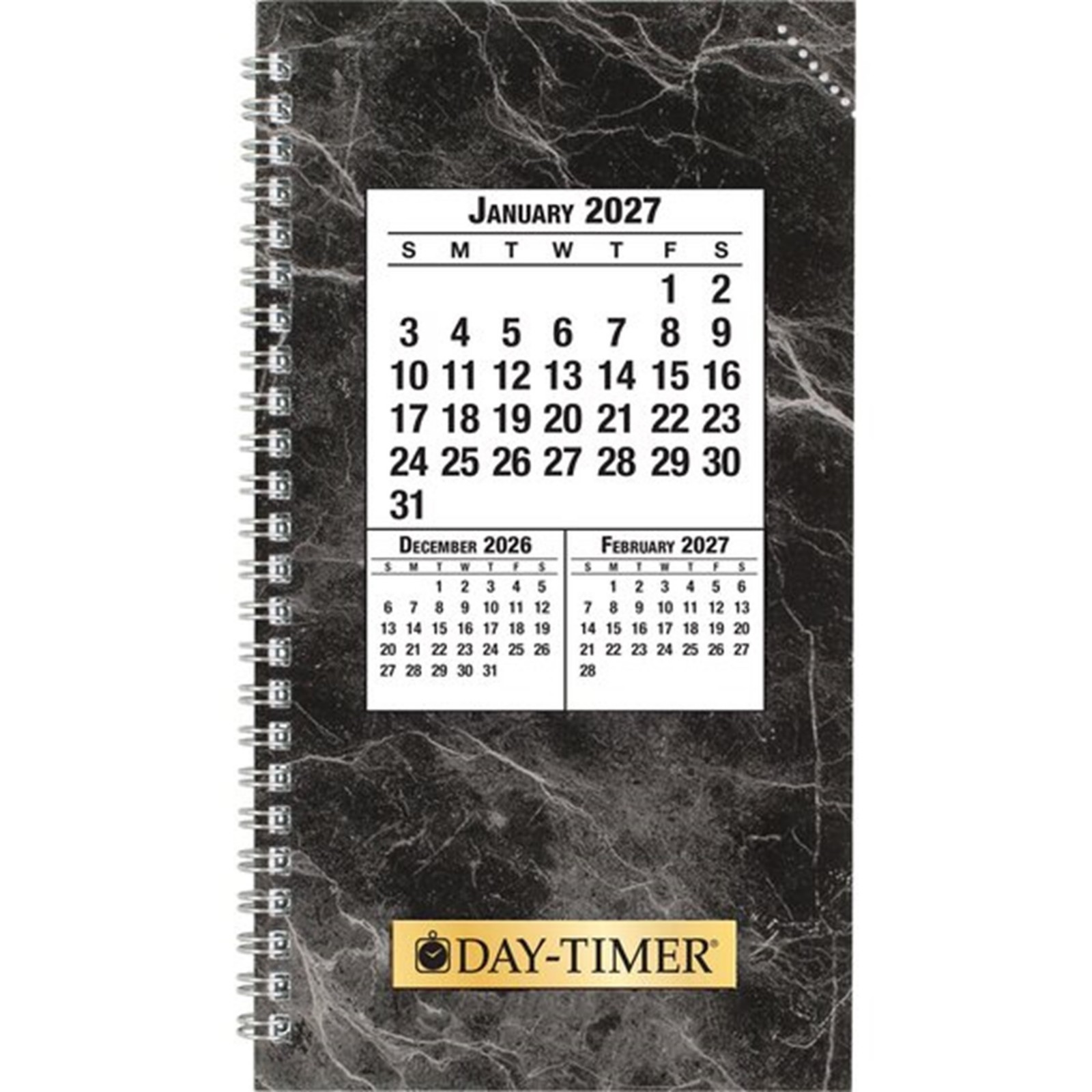 Day-Timer Jan-Dec 27, 2-Pg/Day Planner 3-1/2 x 6-1/2″ EXTRAS, NEW PACKAGING