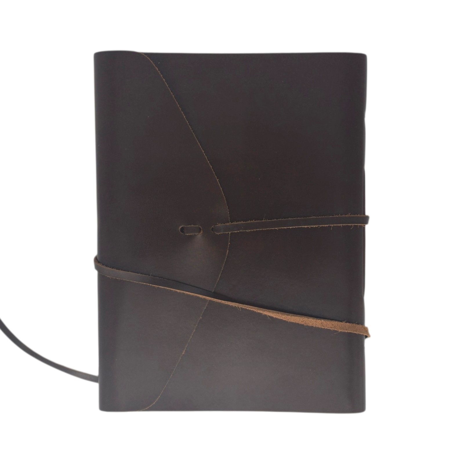 Barnes & Noble Leather Journal Lot of 2 Lined & Blank Italy India New W/ Lock