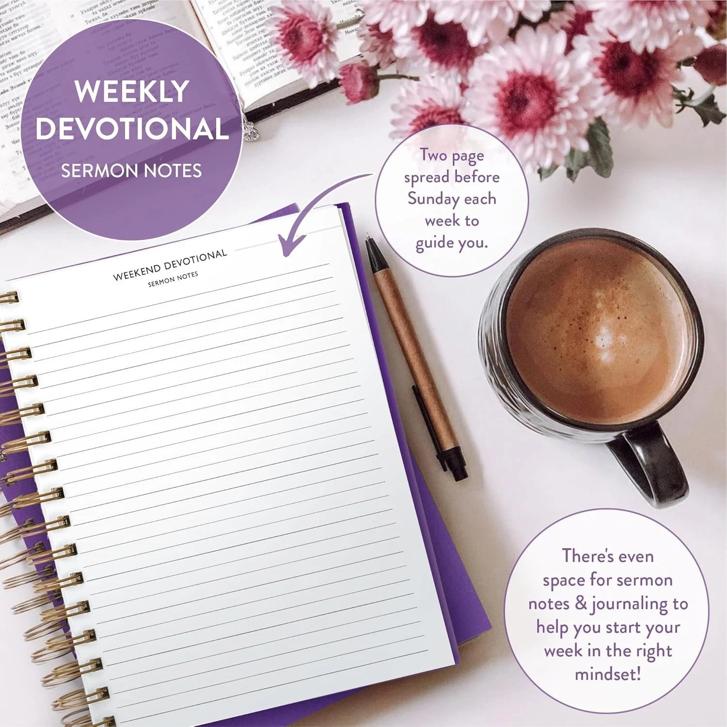 Christian Planner 2026: Vision Board, Habit Tracker, Quality, Devotional