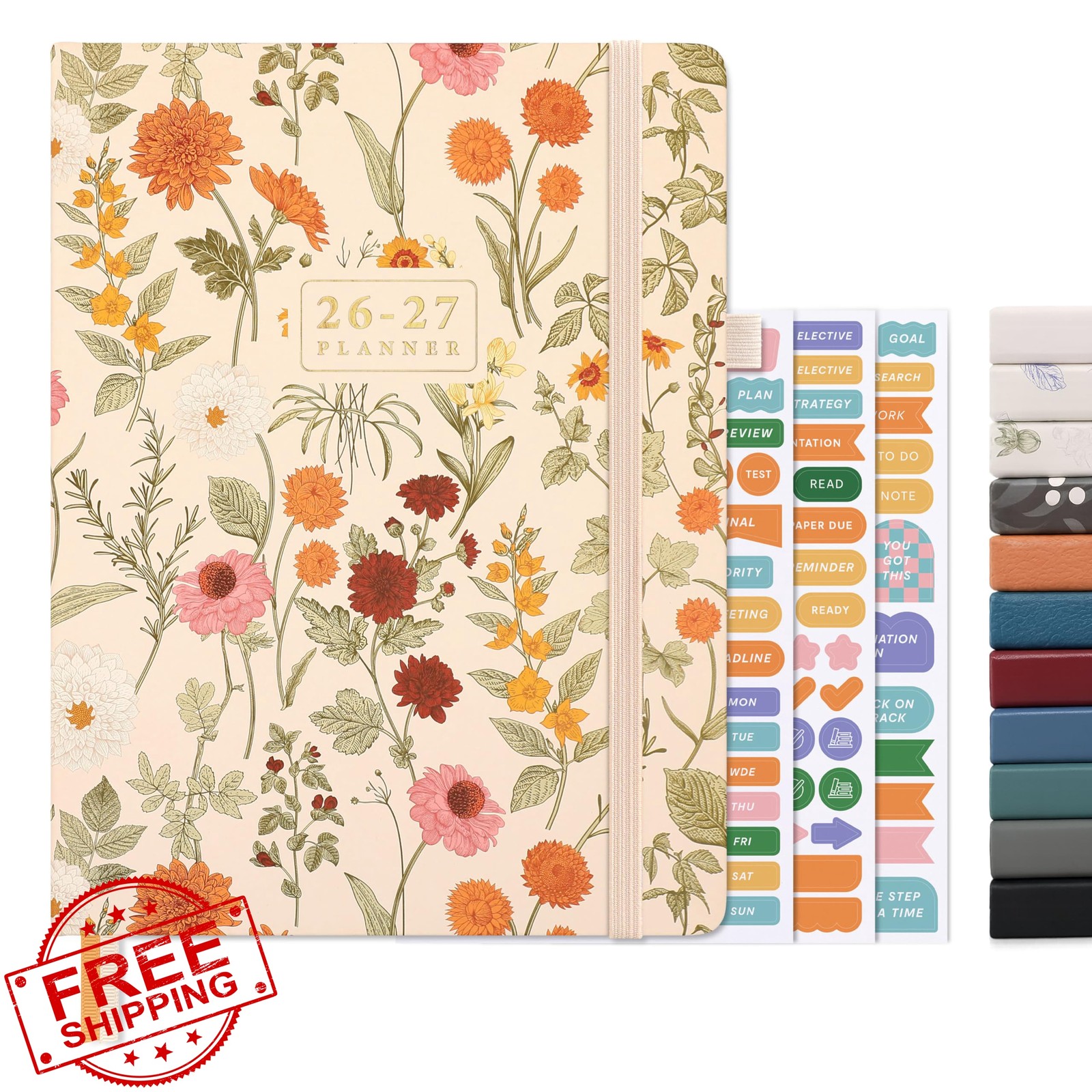 andAnd Per Se Academic Planner 26-27 7.5×10 Wild Flowers