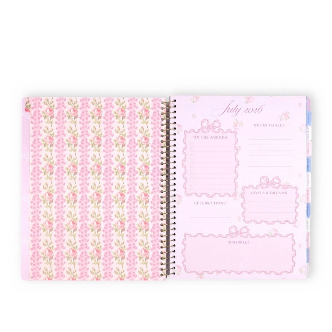 Love Shack Fancy Planner 2026 2027 Weekly Monthly Academic Organizer Coquette