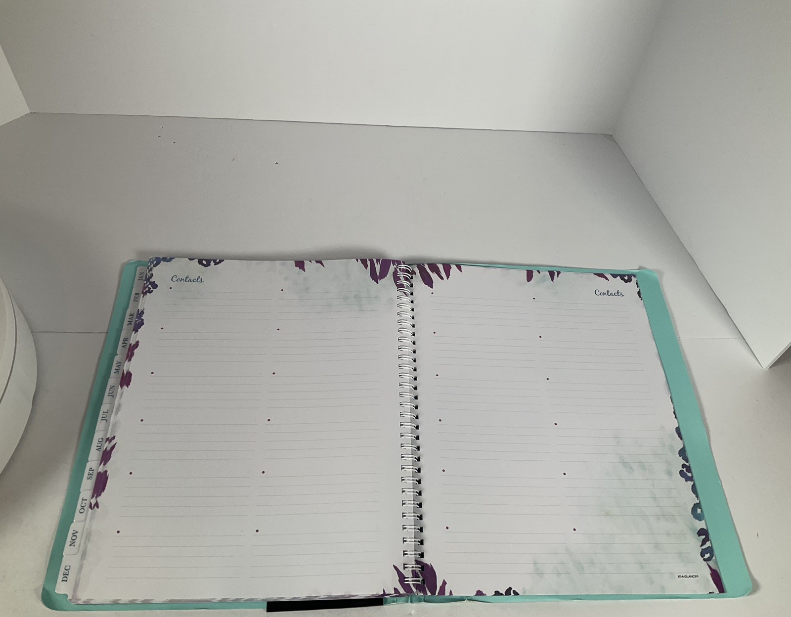 At-A-Glance My Week 2026 Planner Wild Washes Blue 523-905