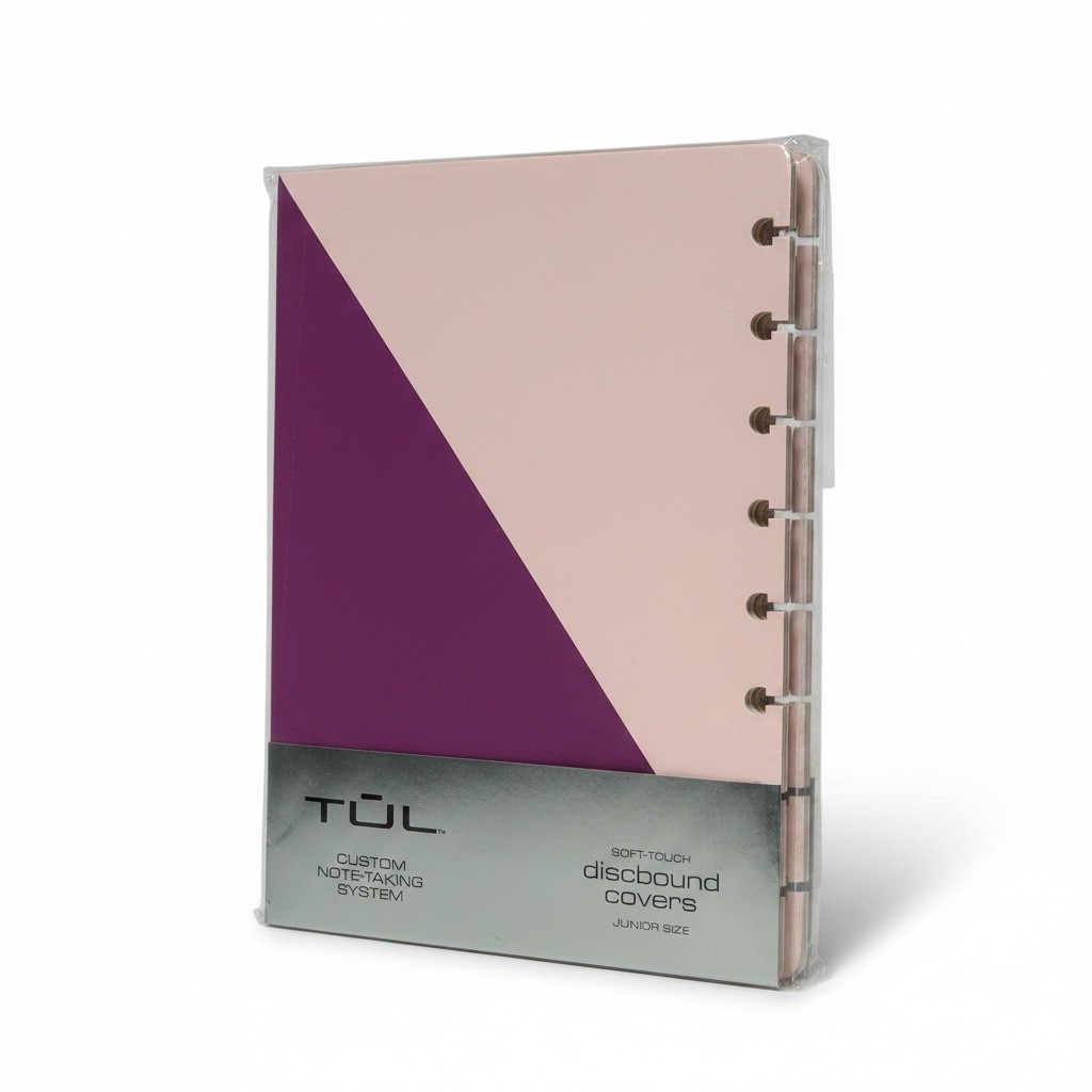 Tul Custom Note-Taking System Soft Touch Discbound Covers Junior Size 2 Pack