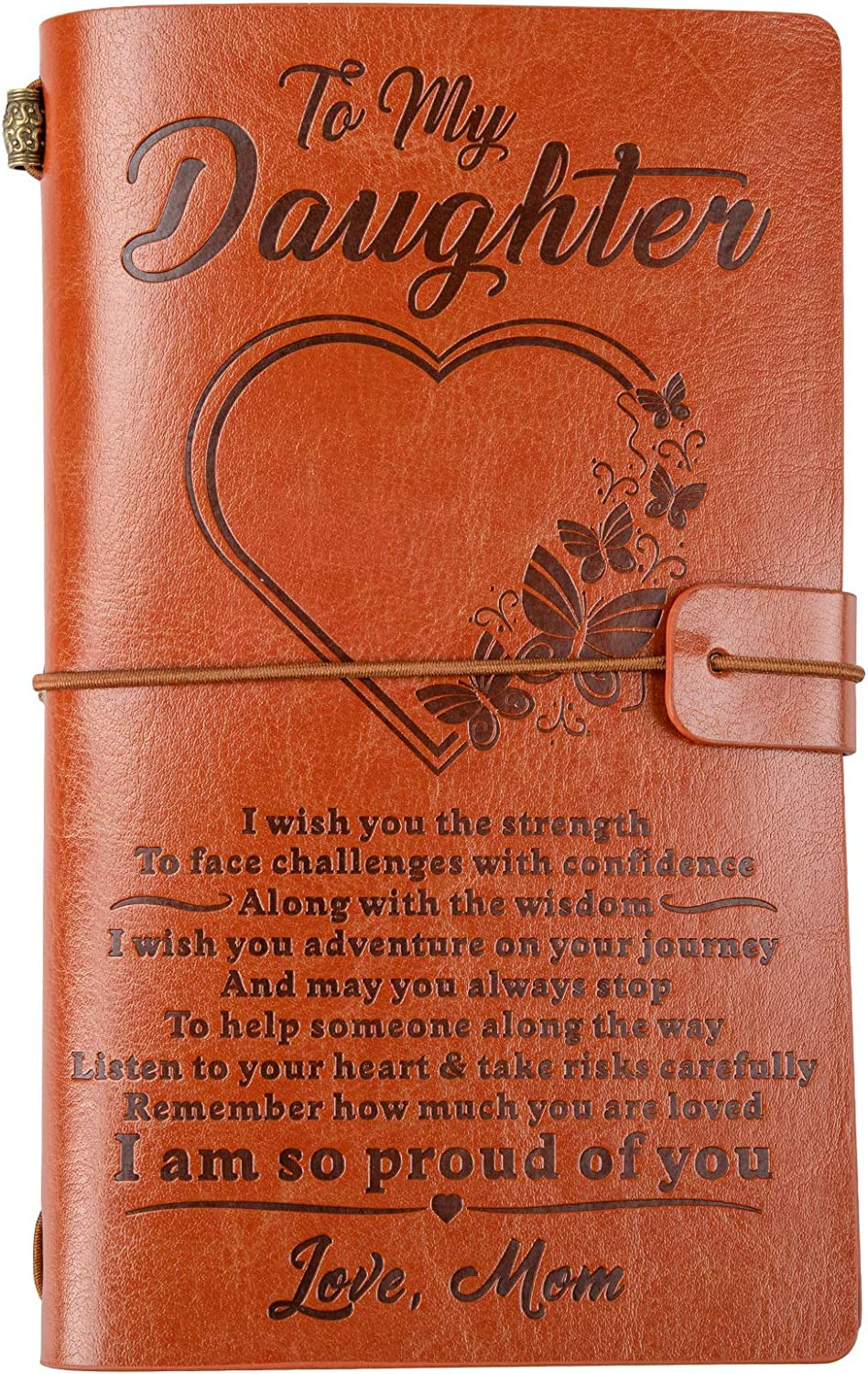 Leather Journal Refillable Travel Smooth Touch Soft Journal Diary Sketch Book