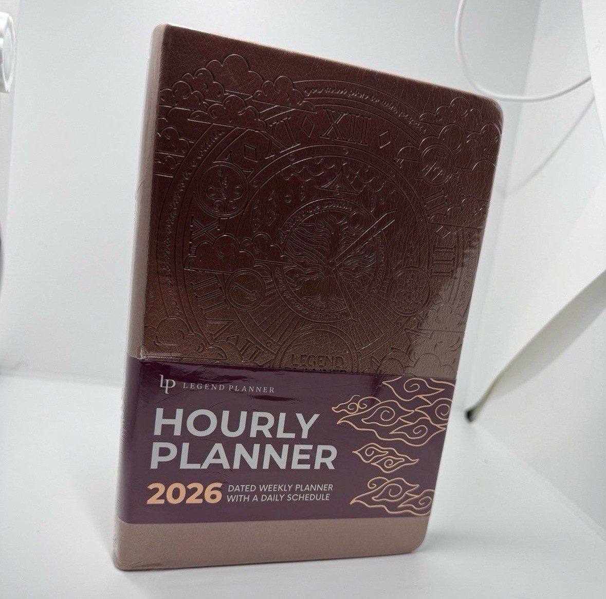 Legend Planner | Hourly Planner 2026 | A5 5.5×8.3 | Rose Gold | SEALED