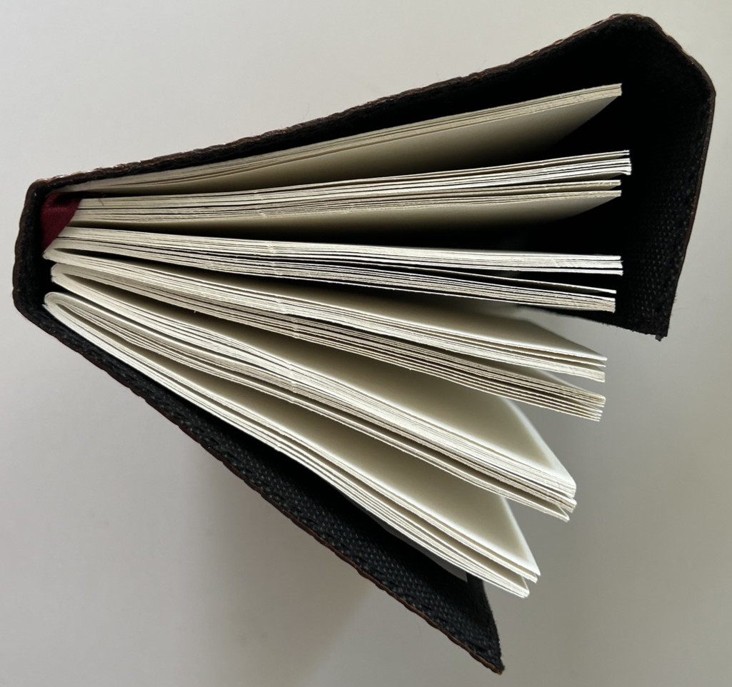 2-Pack Handcrafted Genuine Leather Diary Journal Notebook Motif Design 110 Page
