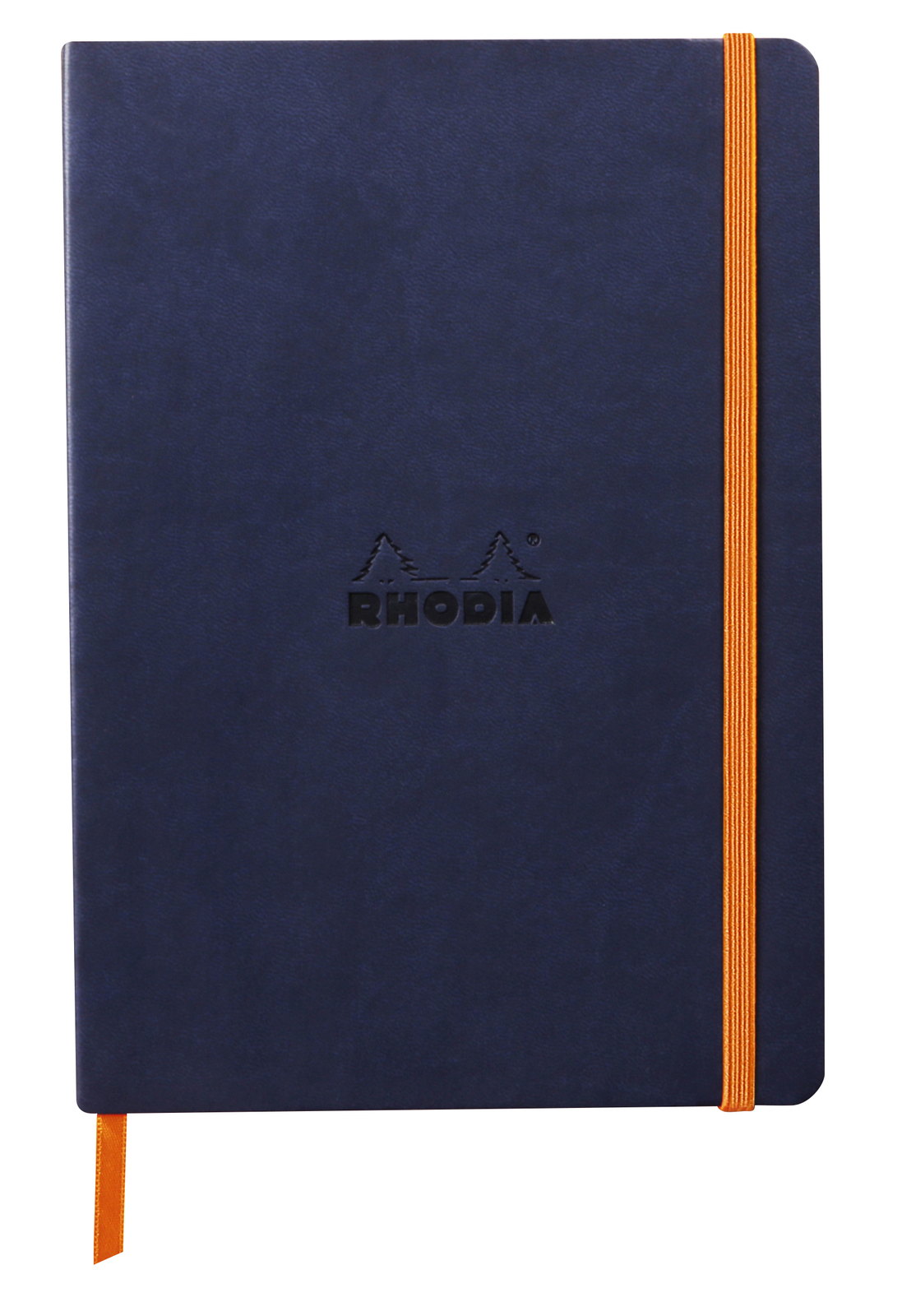 Rhodia Rhodiarama Softcover Lined Paper Notebook in Midnight – 5.5 x 8.25 – NEW