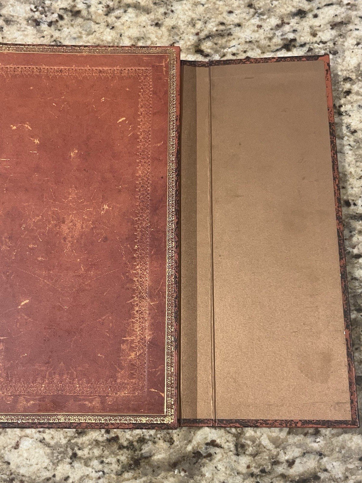 Rare Paperblanks Hand‑Tooled Old Leather Lined Journal | 144 Pages, Hardcover