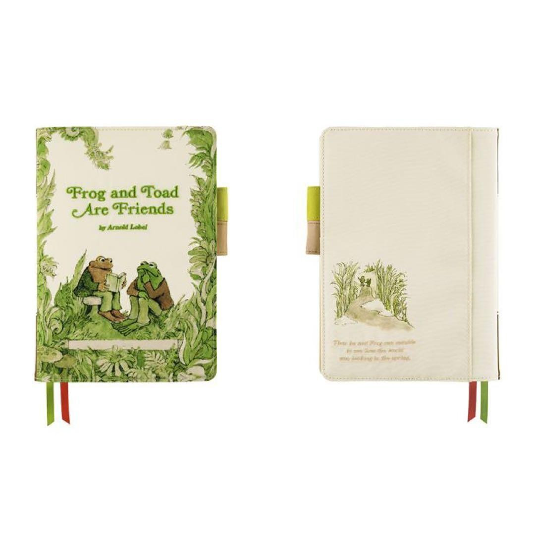 Hobonichi Techo Frog and Toad A5 Cousin Size Cover 2026 Loft Limited Edition