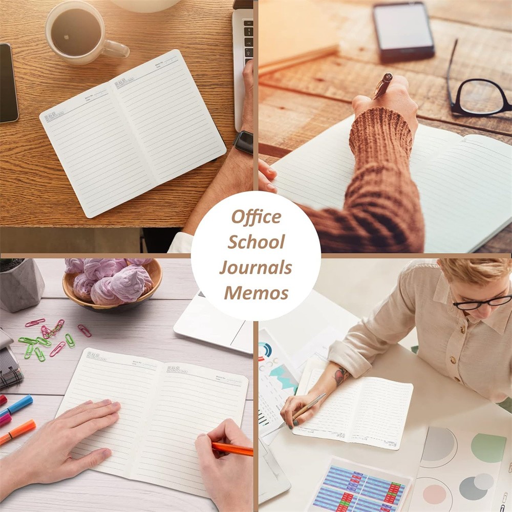 30Pack A5 Blank Notebook Bulk Lined Kraft 80 Page Paper Journal School 8.3×5.5in