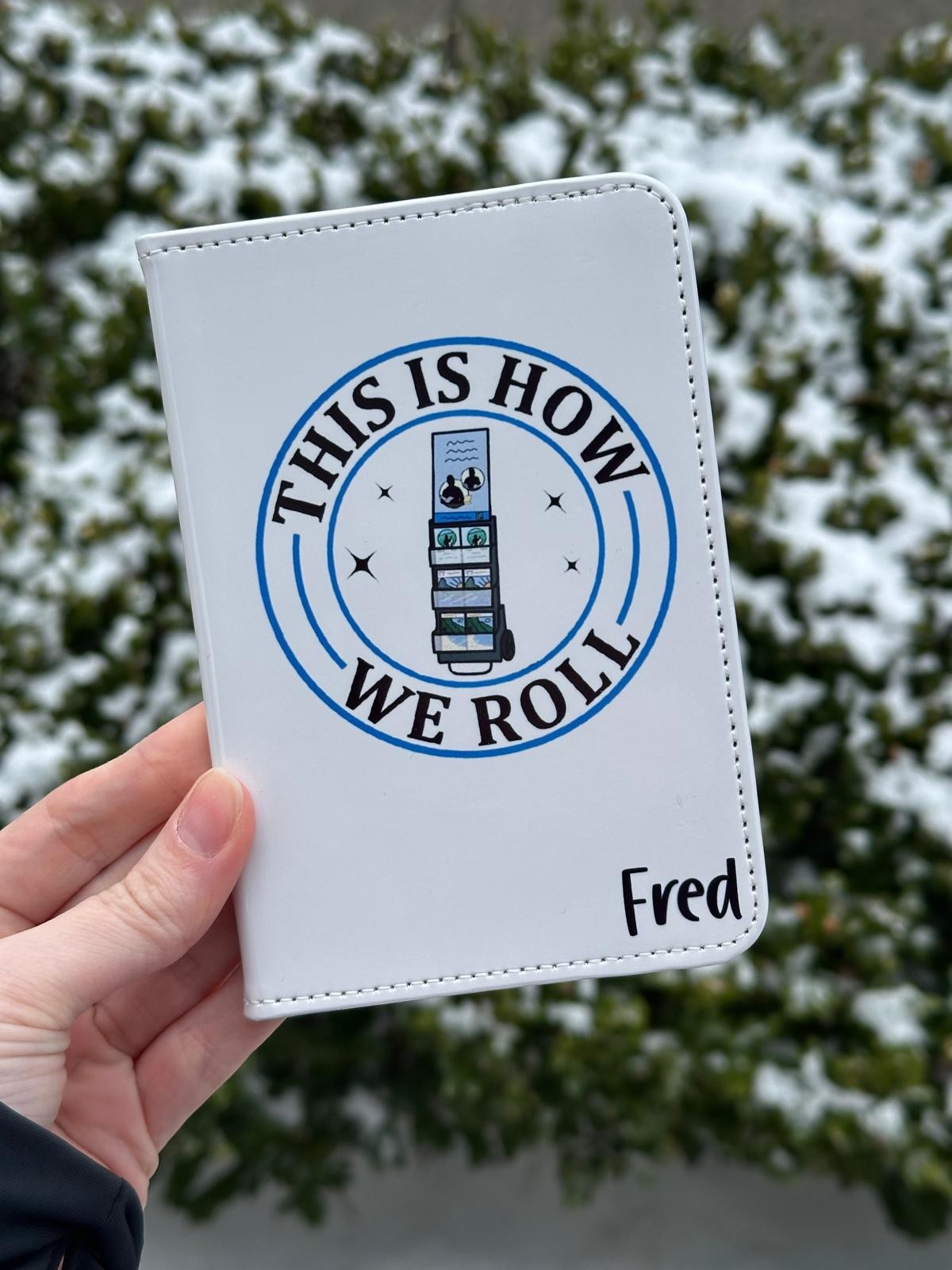 JW Mini Tract Holder – This Is How We Roll – Personalize