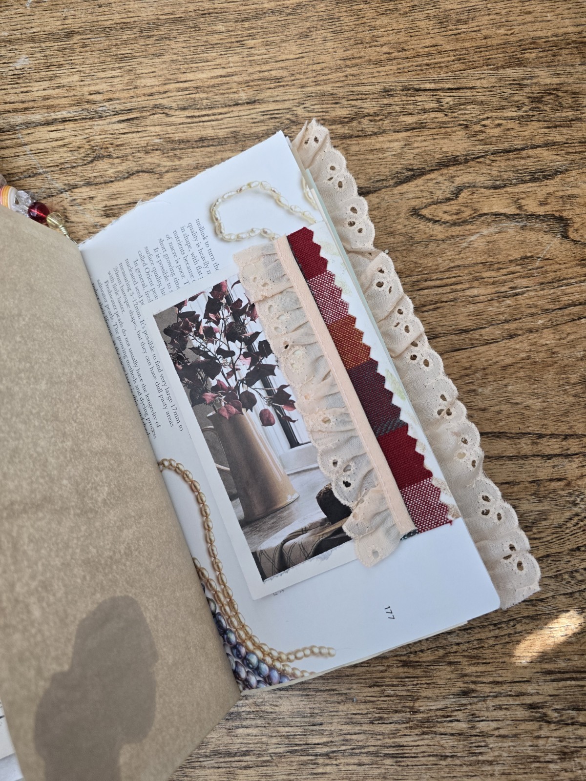 Hello fall handmade junk journal, Mixed Paper Art Journal, Premade Scrapbook