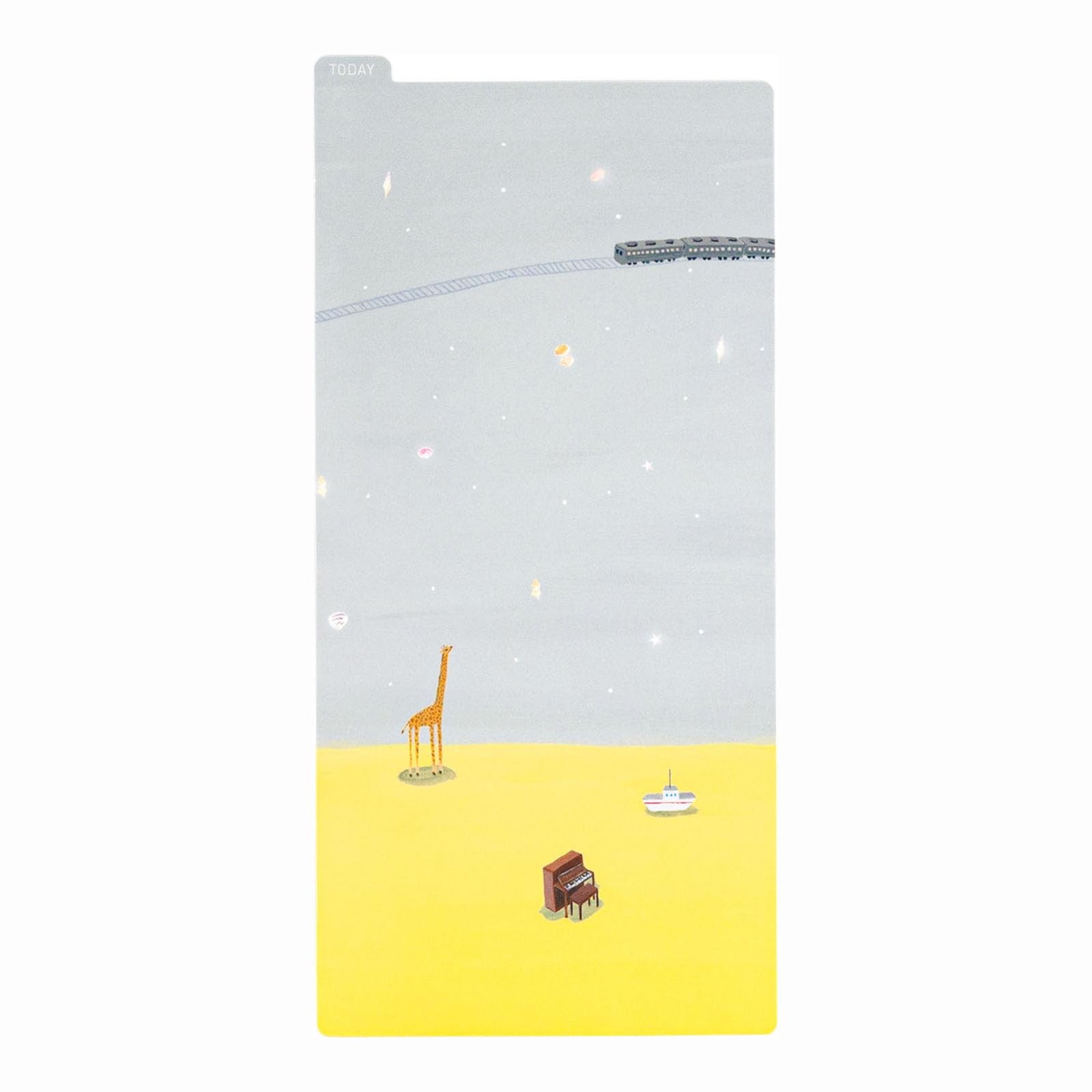 Hobonichi Notebook Hiroko Kubota Underlay Shell Star WeeksSize