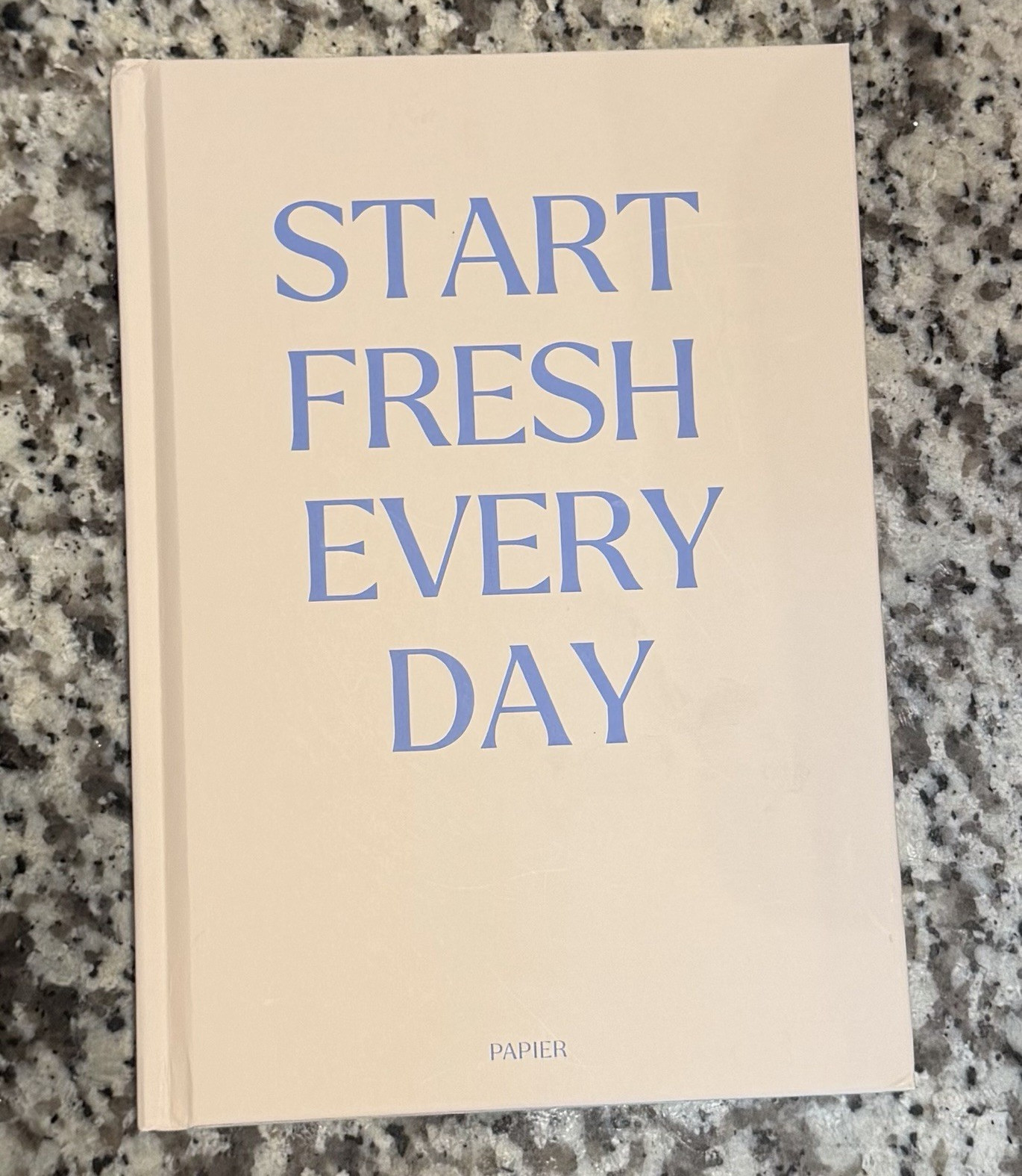 Papier Productivity Planner Start Fresh Every Day 6″ x 8.5″ Hardcover Undated