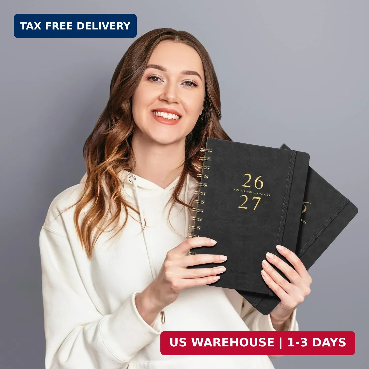 Planner 2026-2027 – Weekly & Monthly Academic Planner 2026-2027 with 12 Monthly