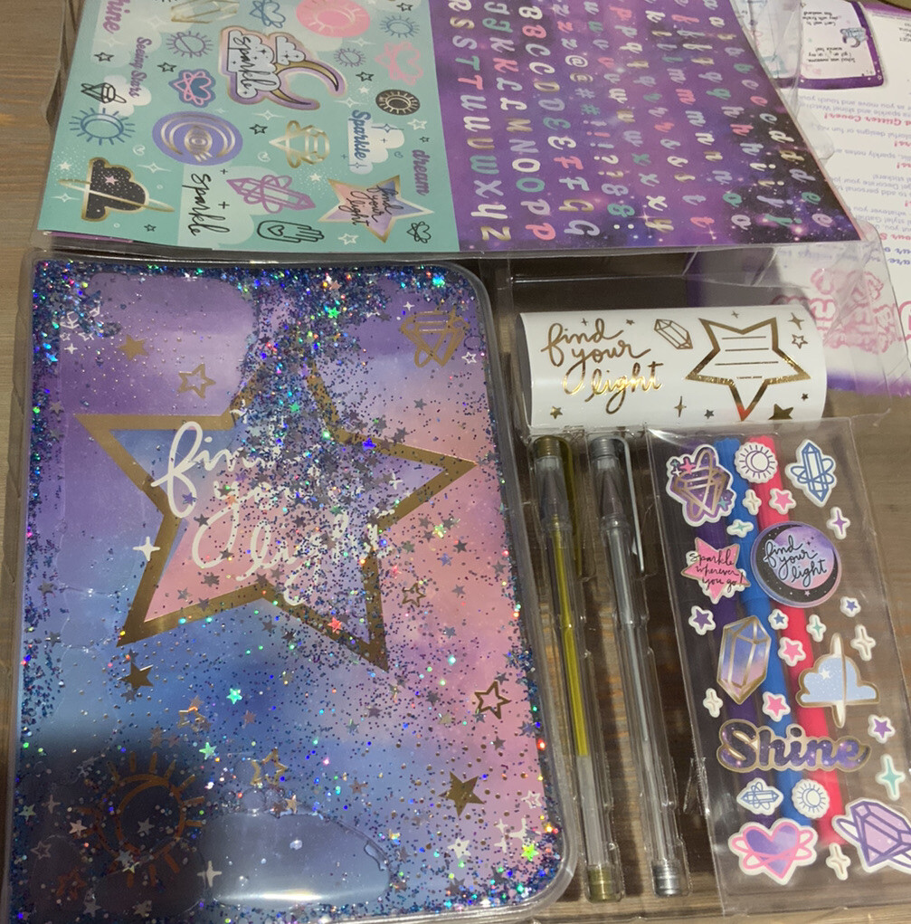 ❄️ More Than Magic Girls, GLITTER GALAXY JOURNA SET 🆕 As Shown👌