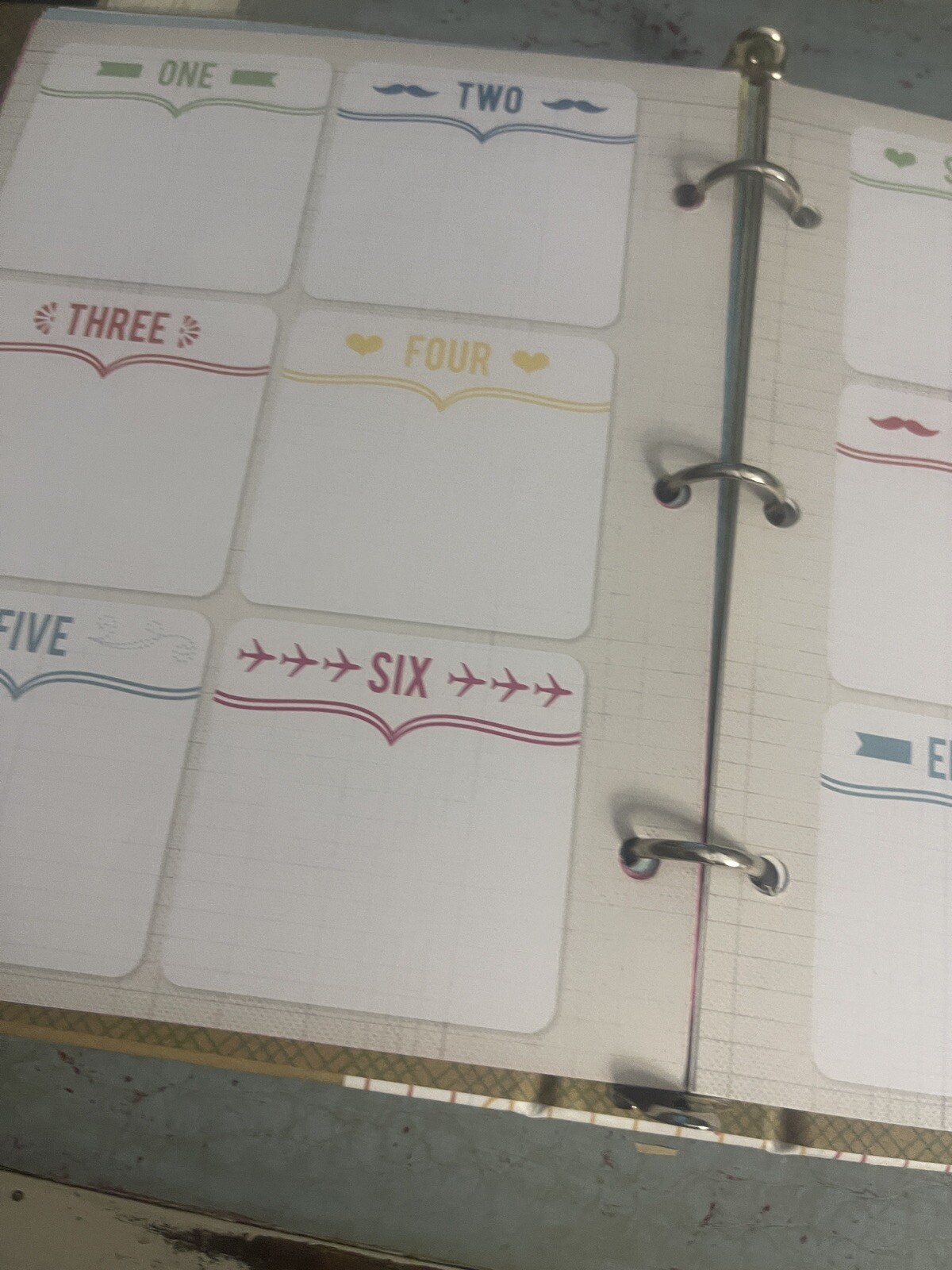NEW 6.5″ x 8.5″ Budget Planner book 70 Pages NOT DATED 3 Ring
