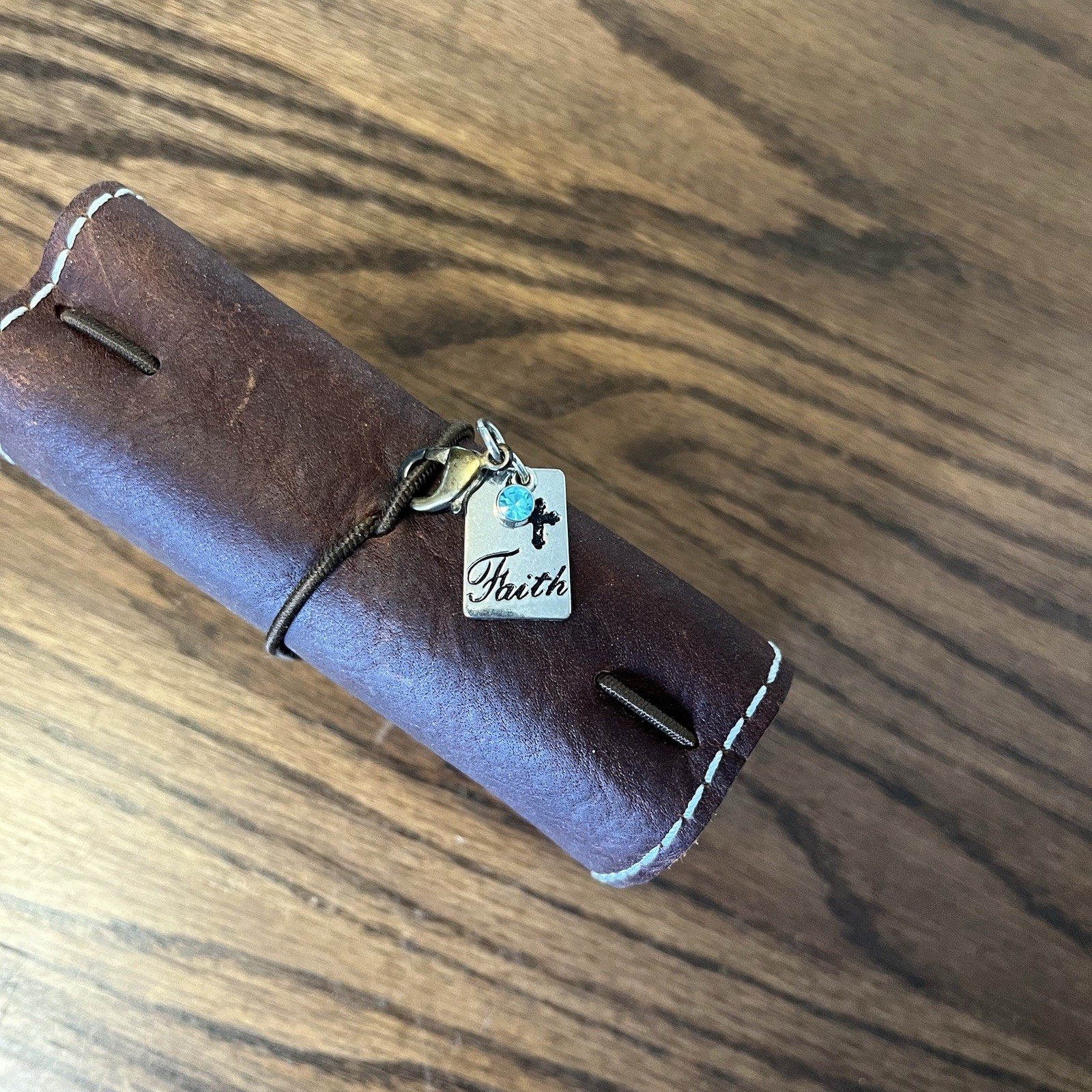 Chic Sparrow Brown Leather Traveler’s Notebook Pocket Sz Loop Journal Inserts