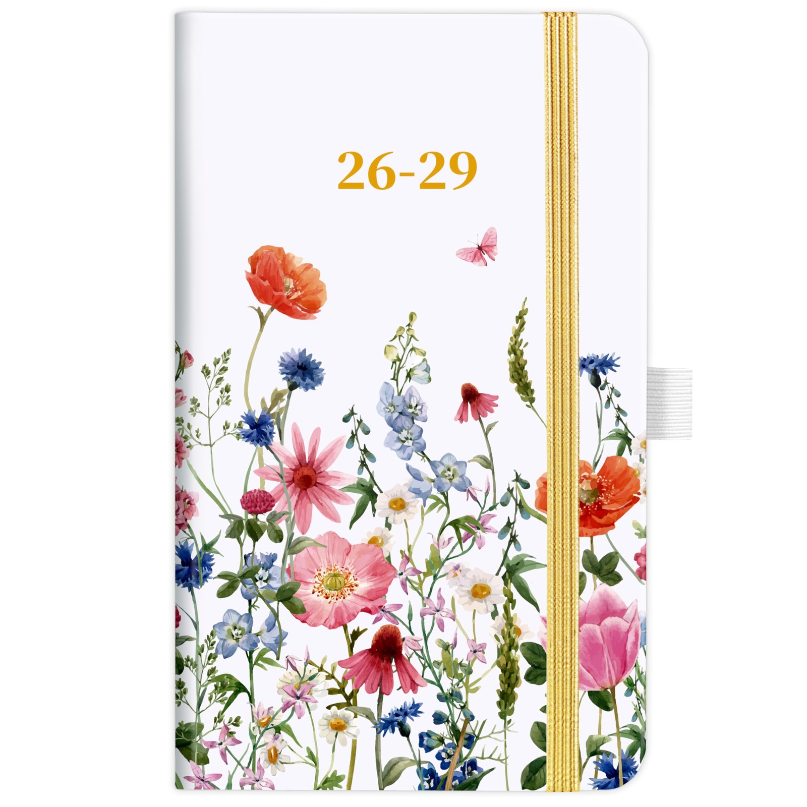 3 YEAR POCKET CALENDAR PLANNER 2026–2029 SMALL MONTHLY NOTEBOOK TRAVEL SIZE