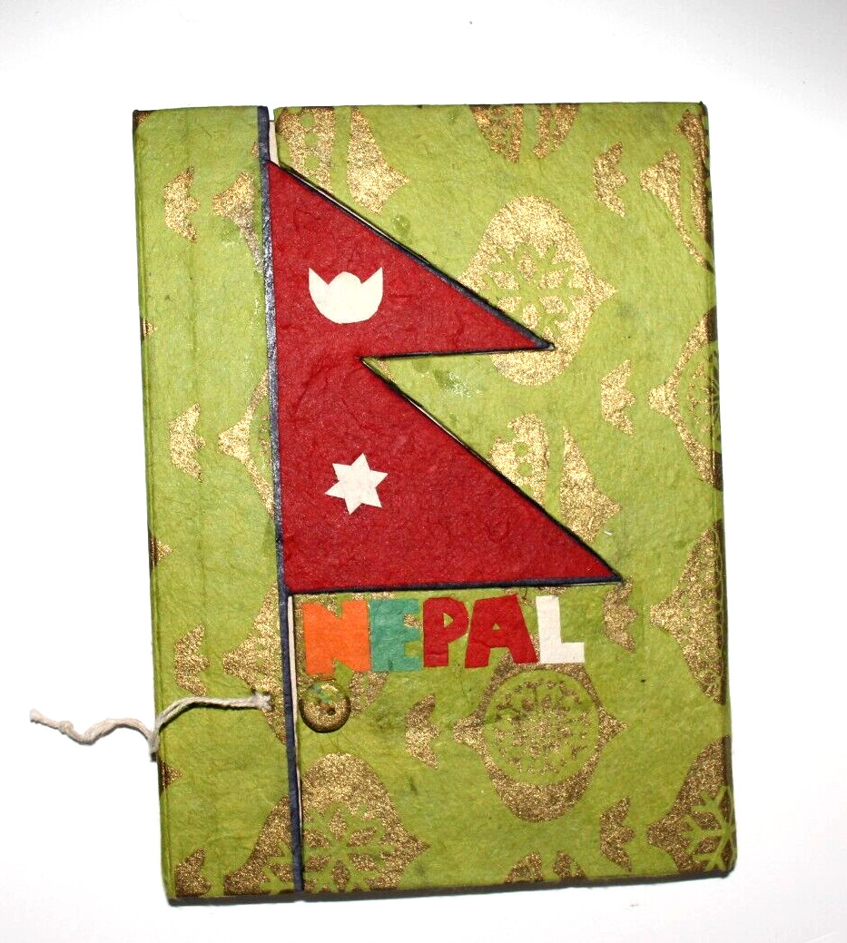7″ x 5 “Nepali lokta paper note book