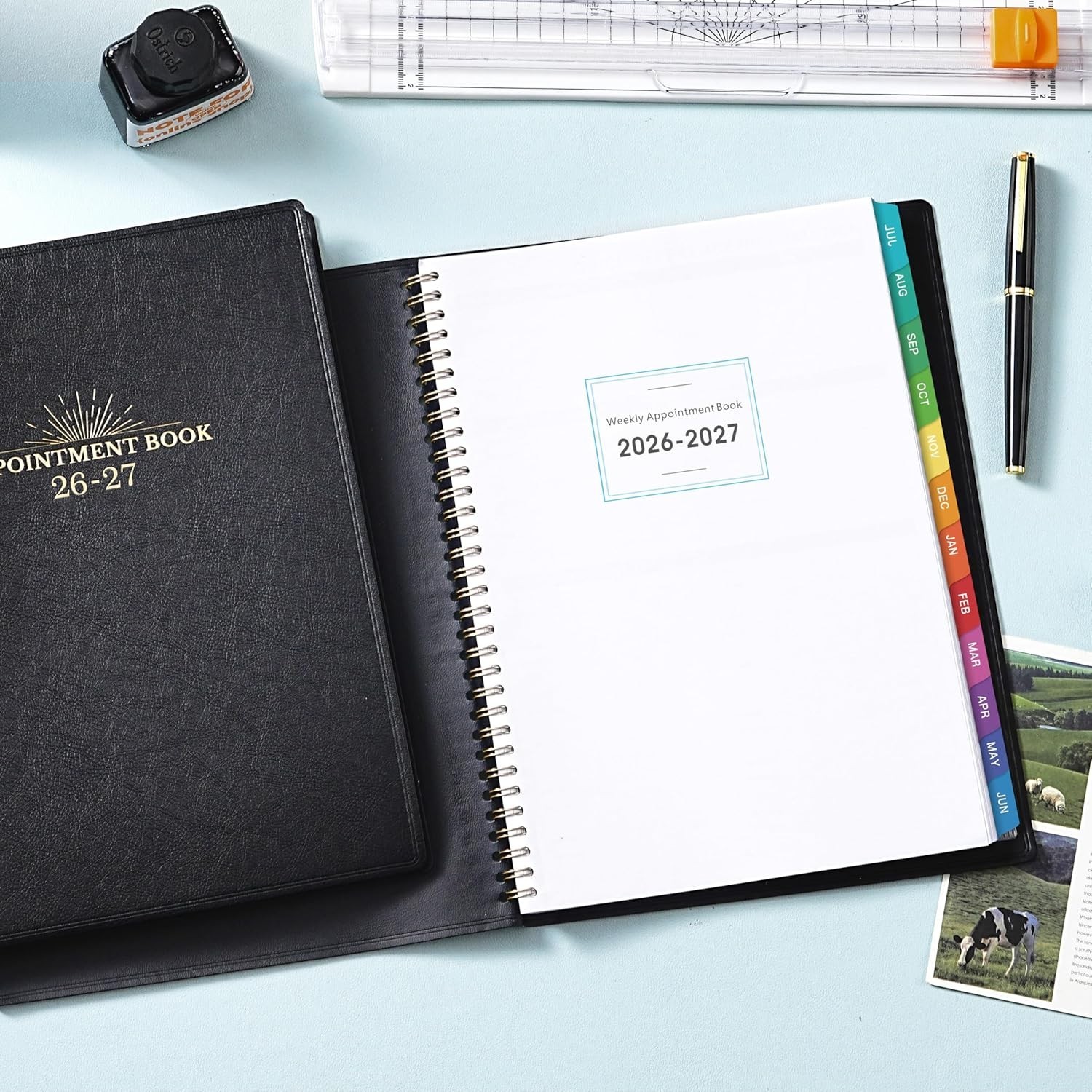 Appointment Book & Planner 2026-2027 – Daily Hourly Planner 2026-2027, 8.5″ x…