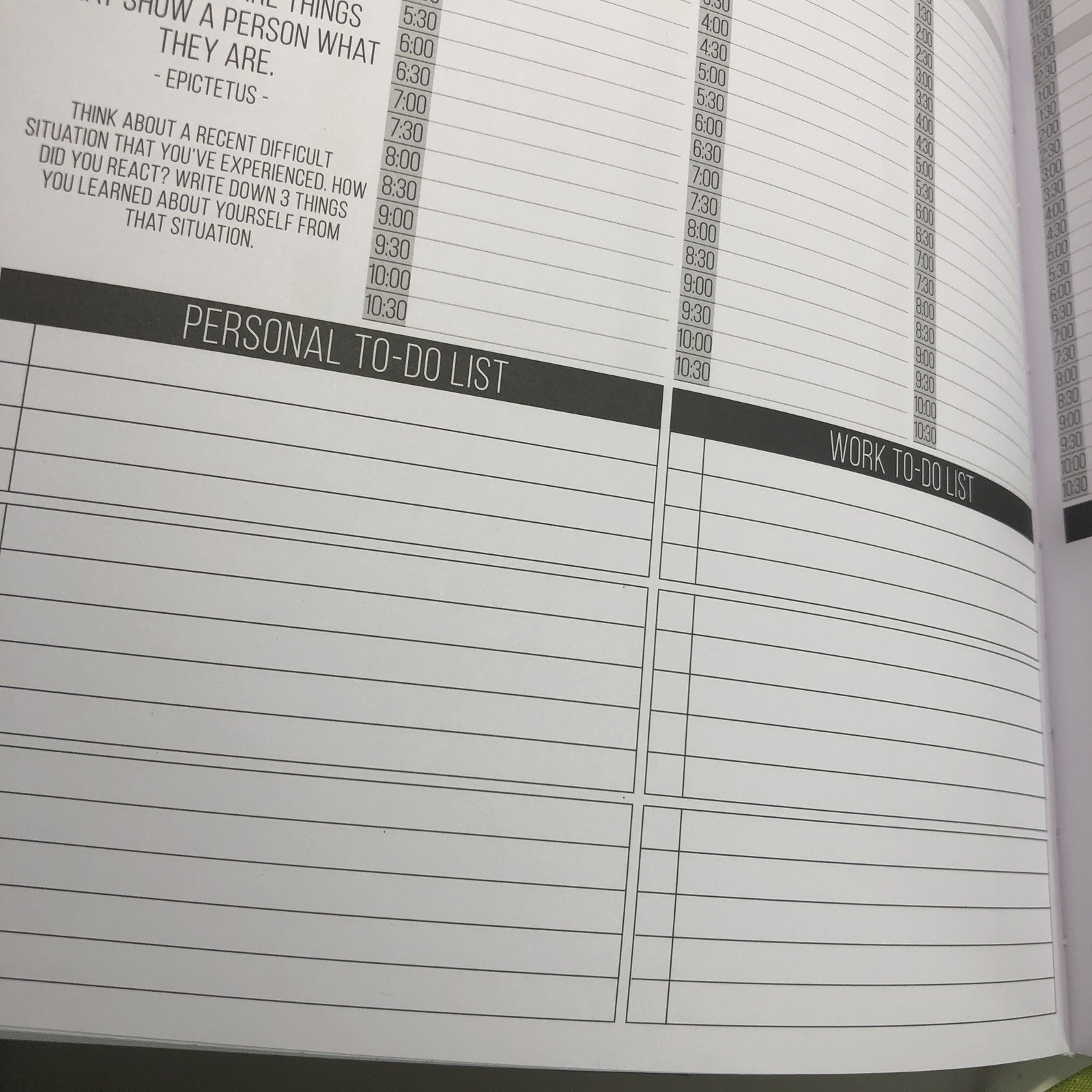 Passion Planner RARE Purple Large Weekly Undated 2017-2018 Monday Start Stickers