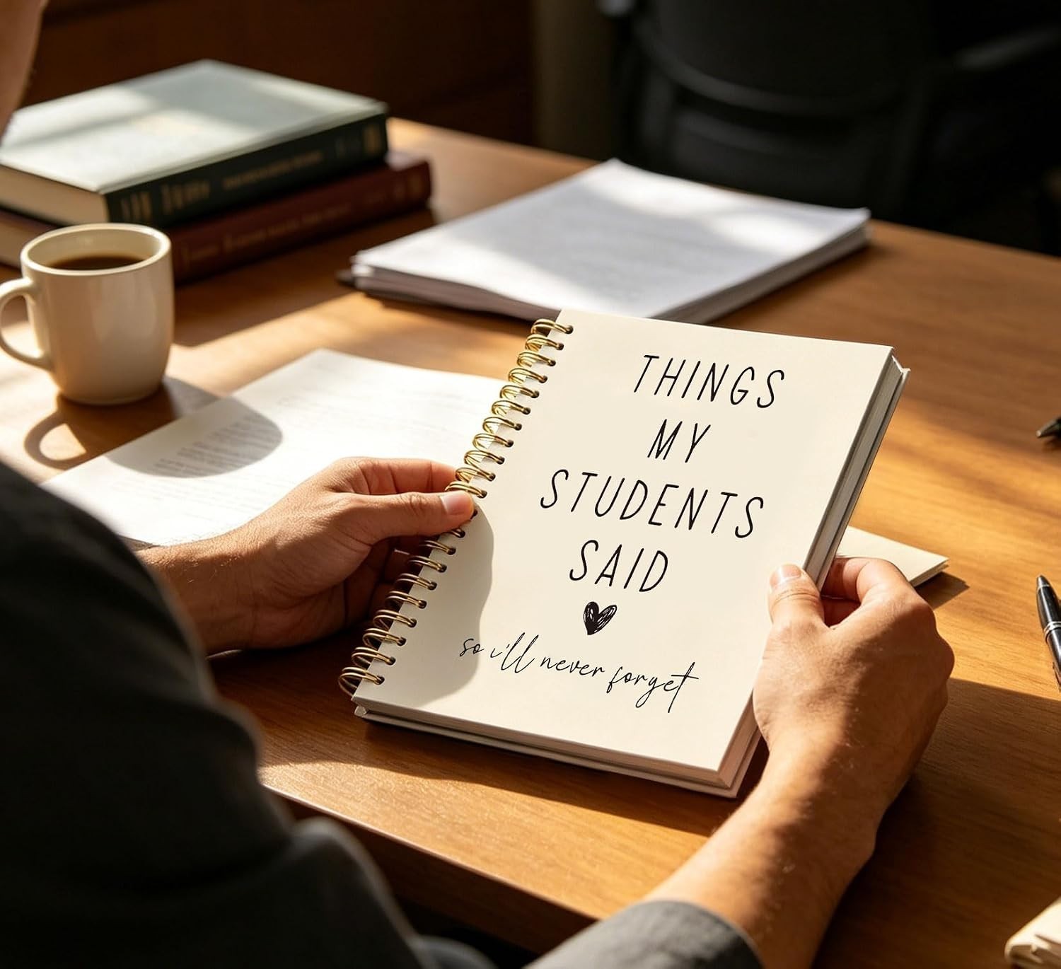 Elegant Things My Students Said Journal – Perfect Teacher Appreciation Gift