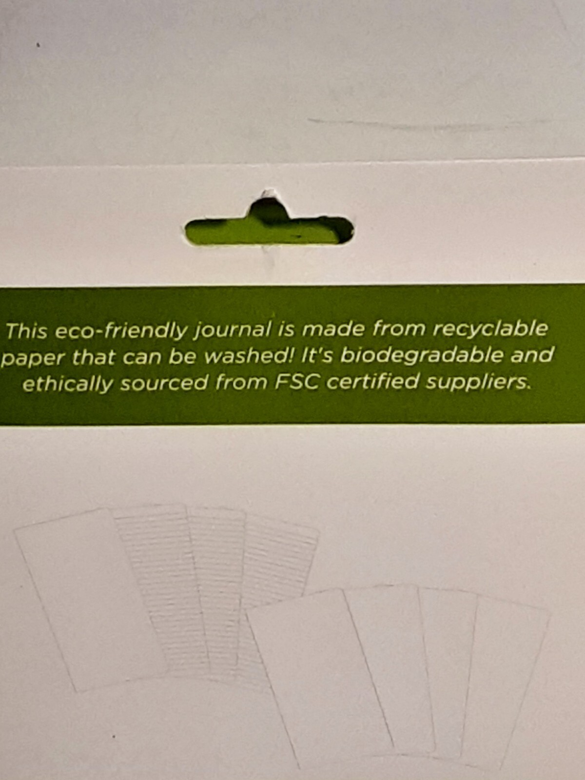 NEW American Crafts Sustainable Journaling 5.5×8.5 2 24 Page Inserts Washable