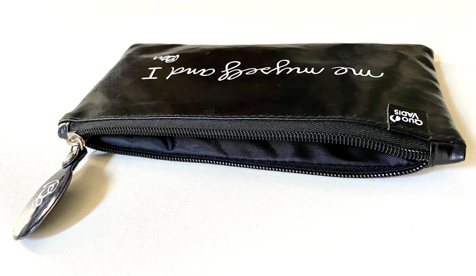 Quo Vadis Ben Black Pouch Size: 8.5″ x 4.5″ x 0.4″