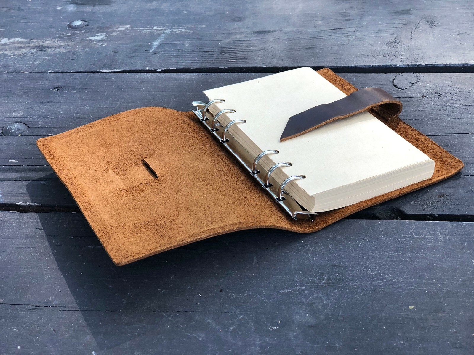 Genuine Leather Journal Writing Notebook Handmade Leather Bound 7,1/2″ x 5″