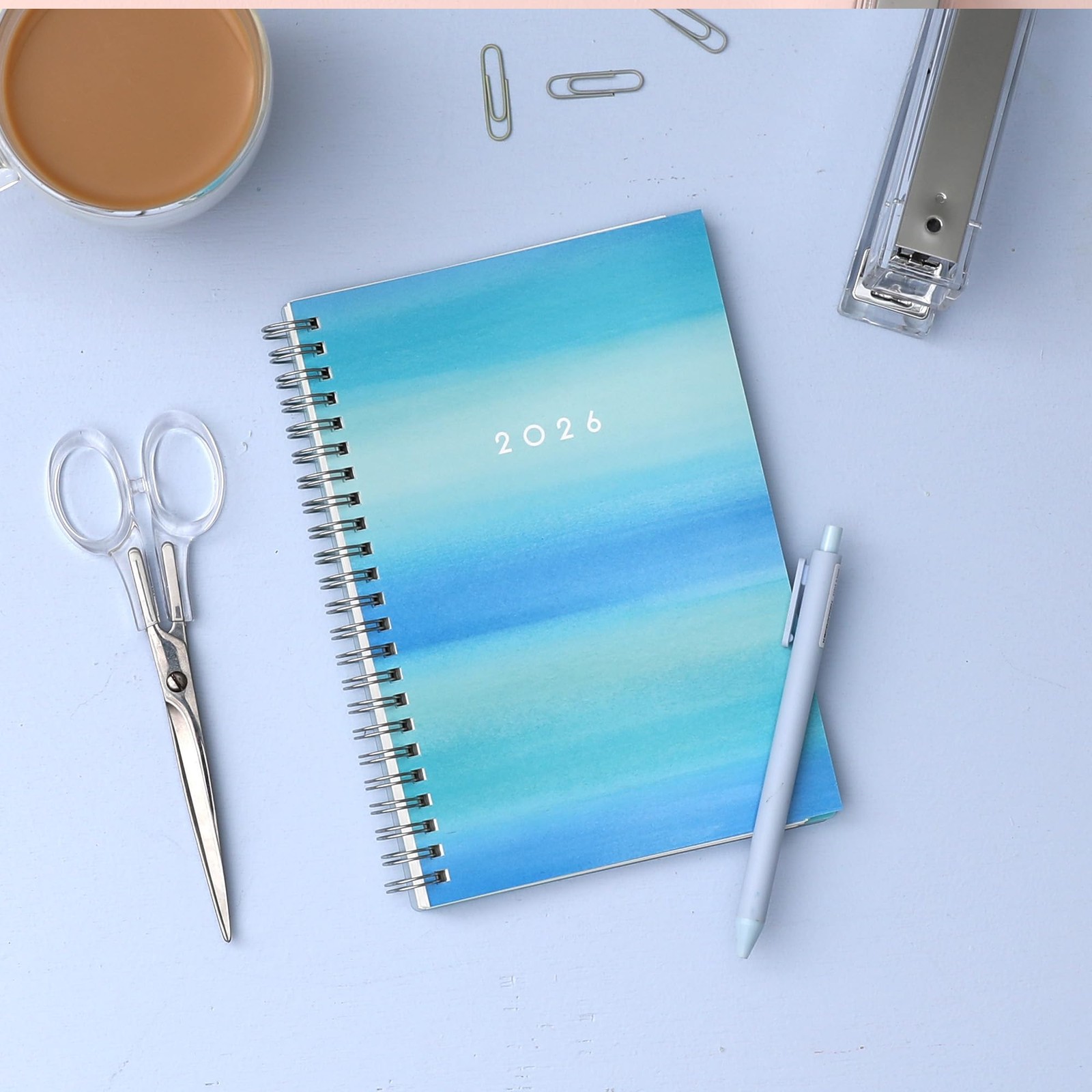 Blue Sky 2026 Weekly and Monthly Planner Calendar, January 2026 – December 20…