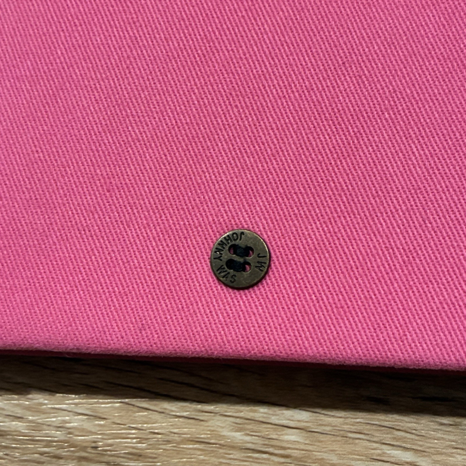 Johnny Was Journal Embroidered Floral Flowers Pink