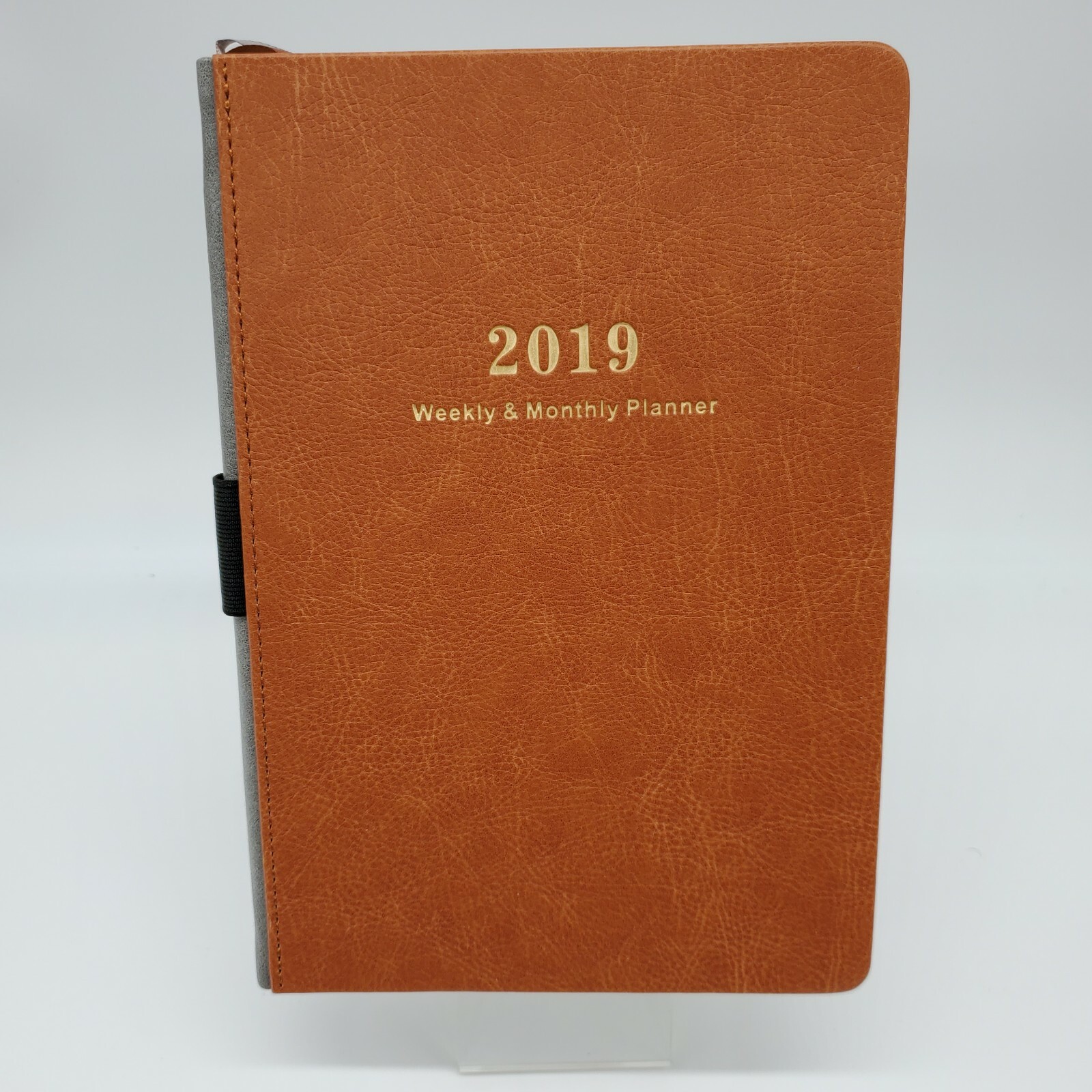 Lemome Planner 2019-2020 with Pen Holder – Faux Leather – Great for Crafting!