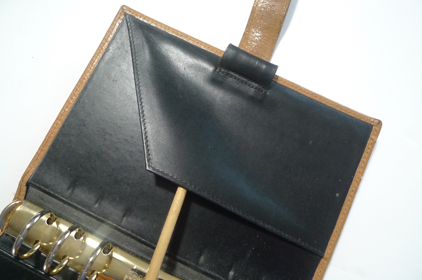 SMYTHSON OF BOND STREET – LEATHER PLANNER – WITH INSERTS – PERSONAL SIZE