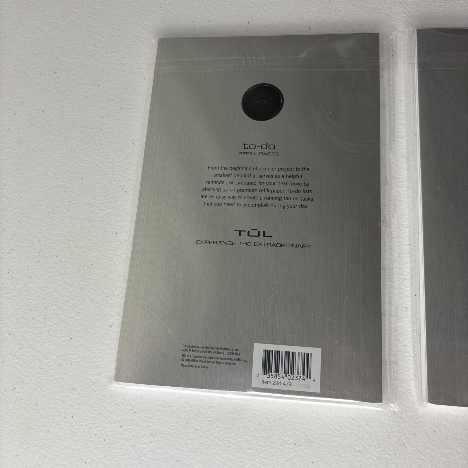 TUL Custom Note Taking System to-do Refill Pages Packs of 50 Sheets 2 Packs NEW
