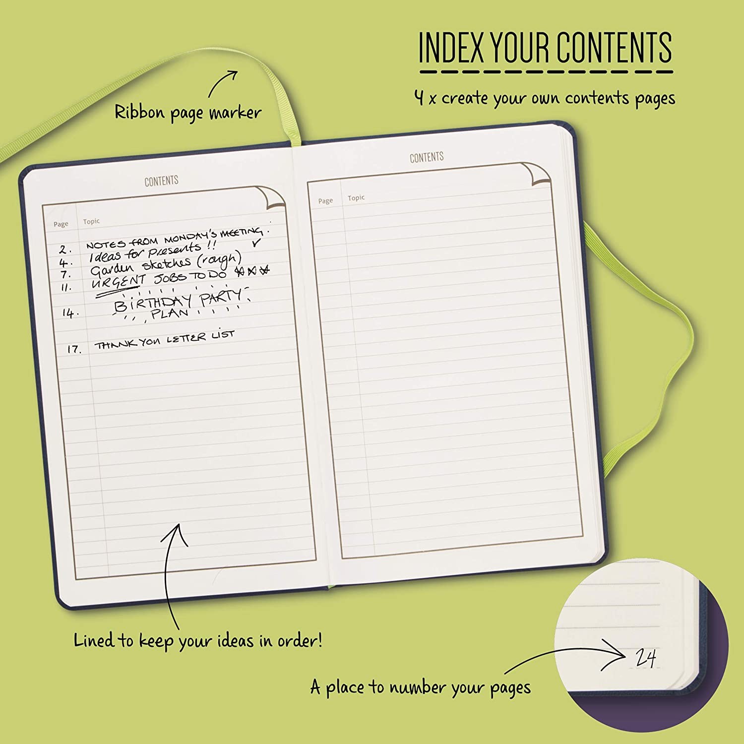 Bookaroo Notebook Journal – Turquoise