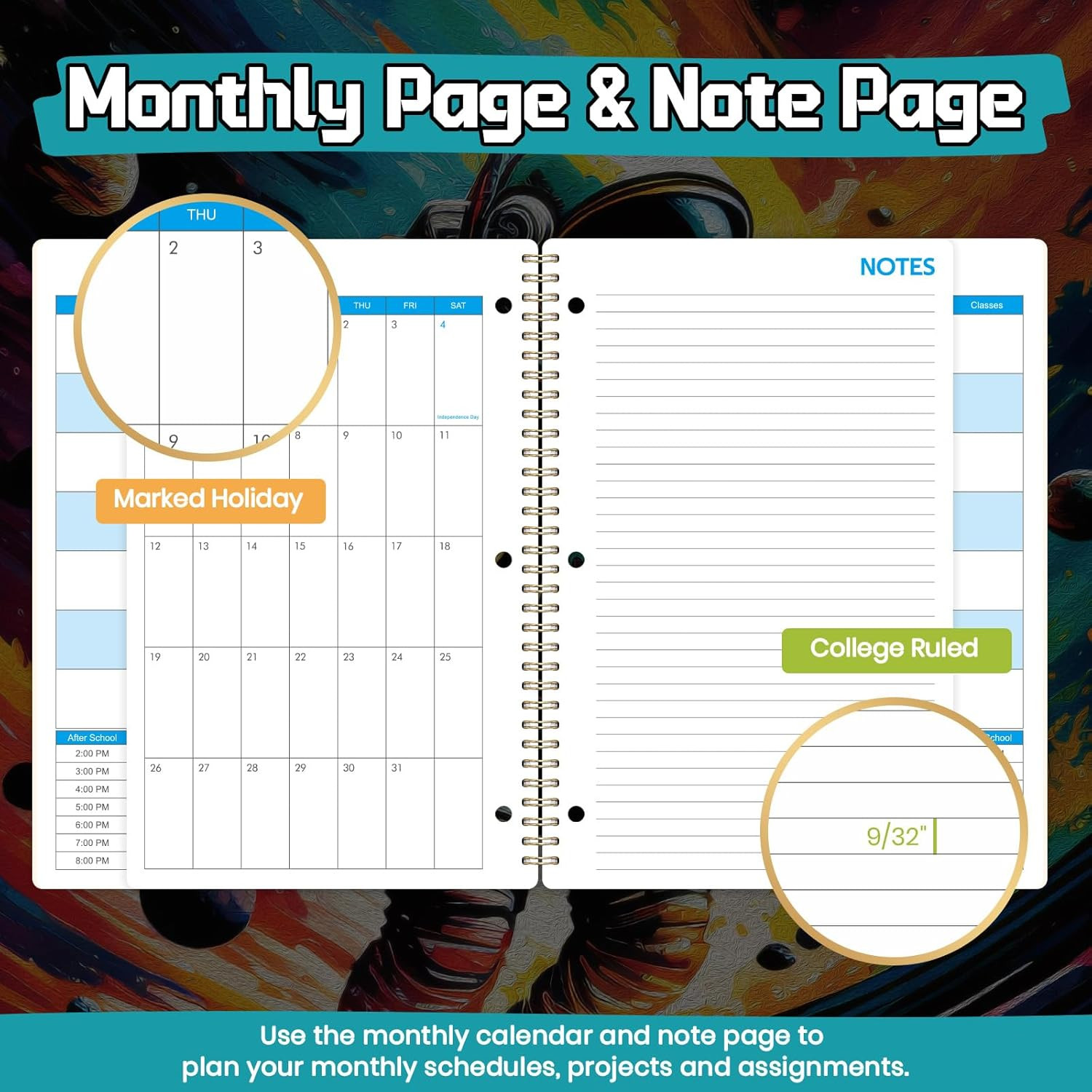 Student Planner 2026-2027 – School Planner 2026-2027 July 2026 – June 2027, Stud