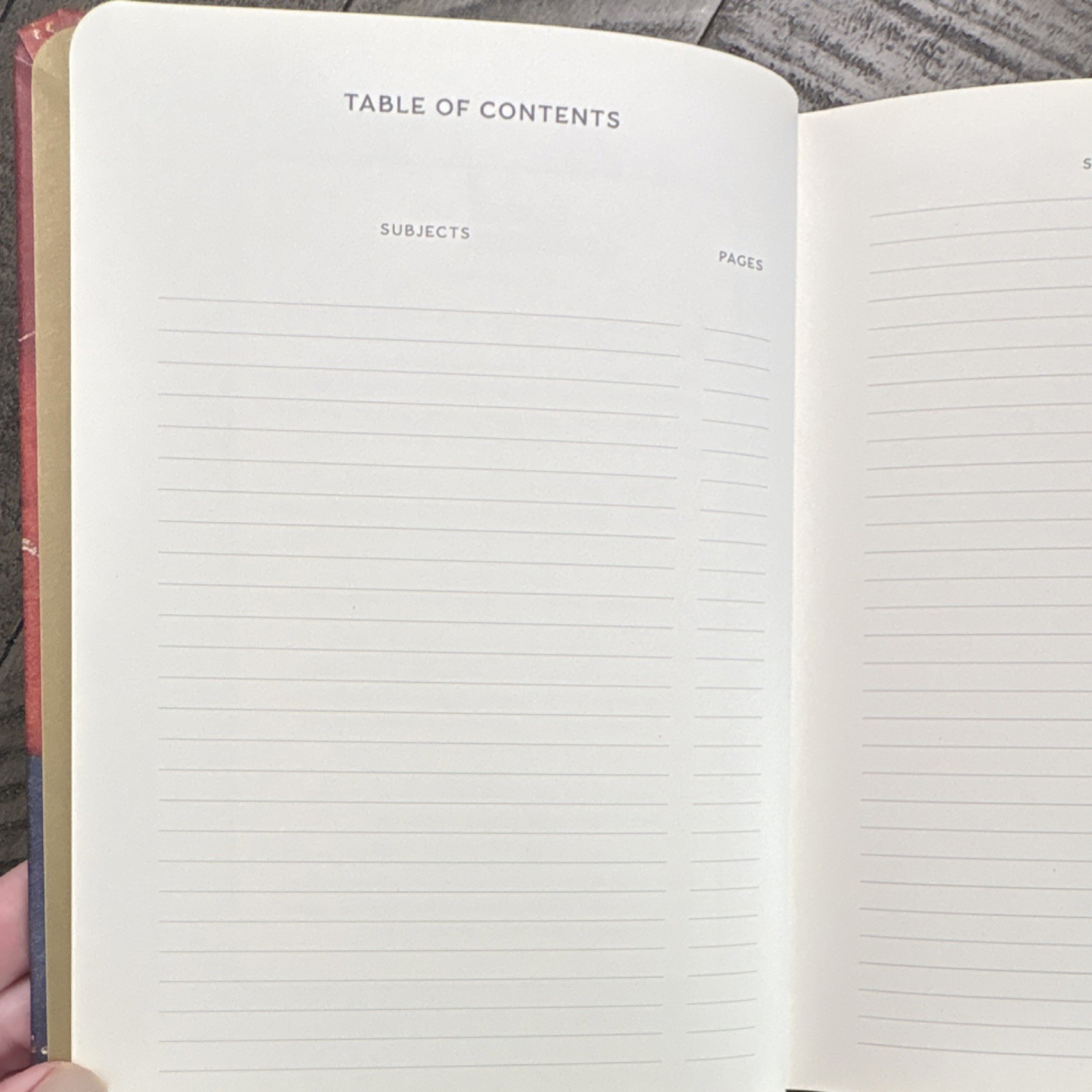Union Square & Co. The Commonplace Book Illustrated Hardcover Knowledge Journal