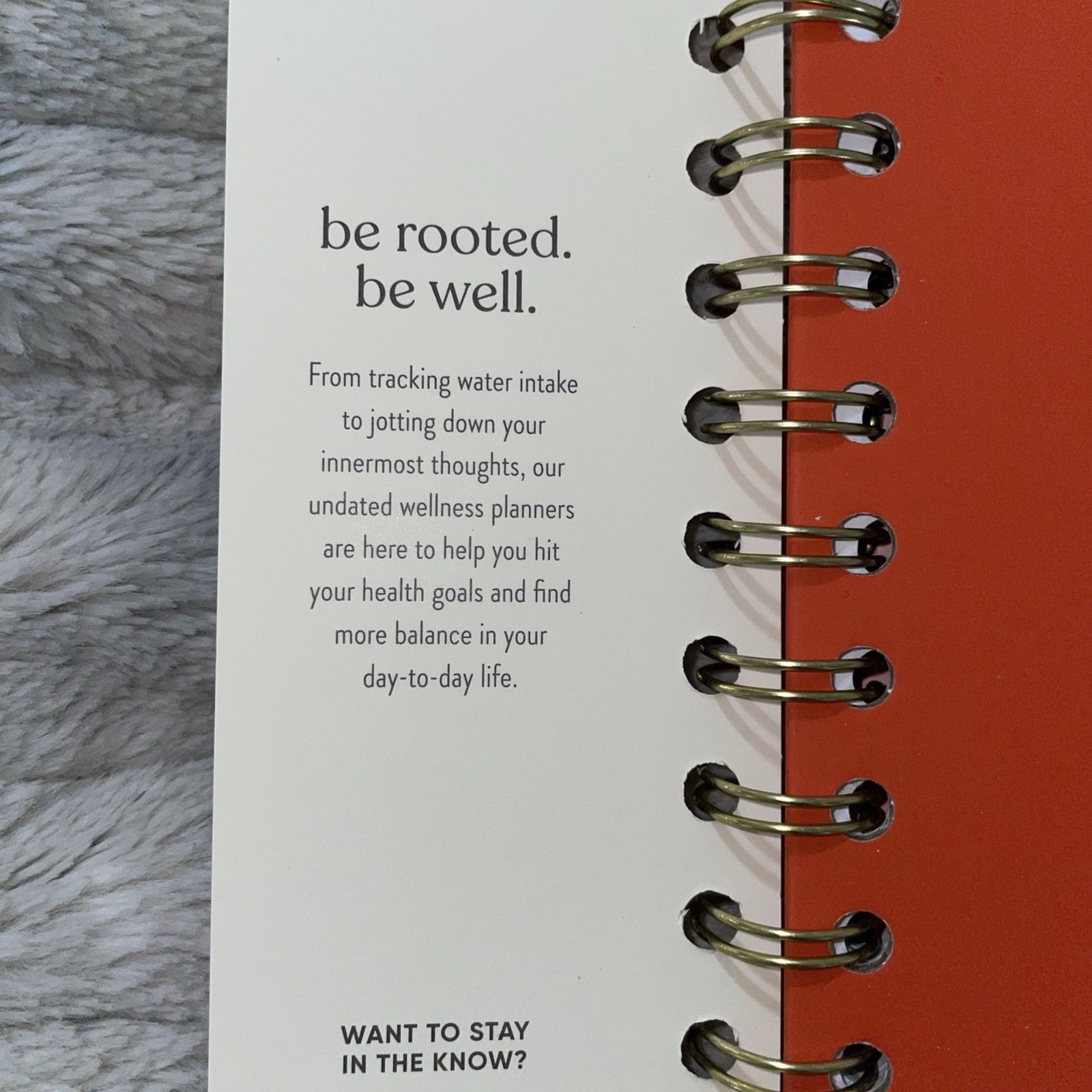 Be Rooted Undated Wellness Planner Yes Girl Yes 7×9” Mood, Meal, Fitness Tracker