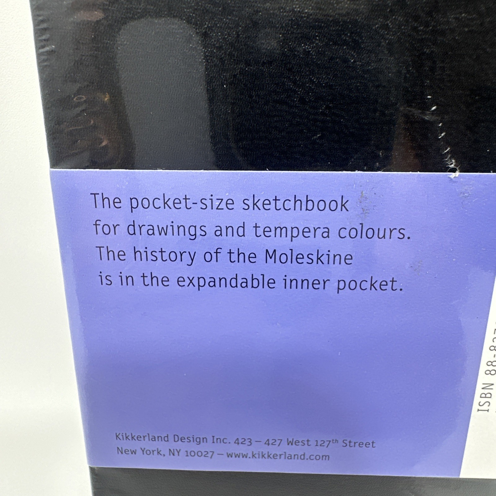 Moleskine Classic Plain Sketch Notebook Cover 3×5 Black Journal Diary 192pg