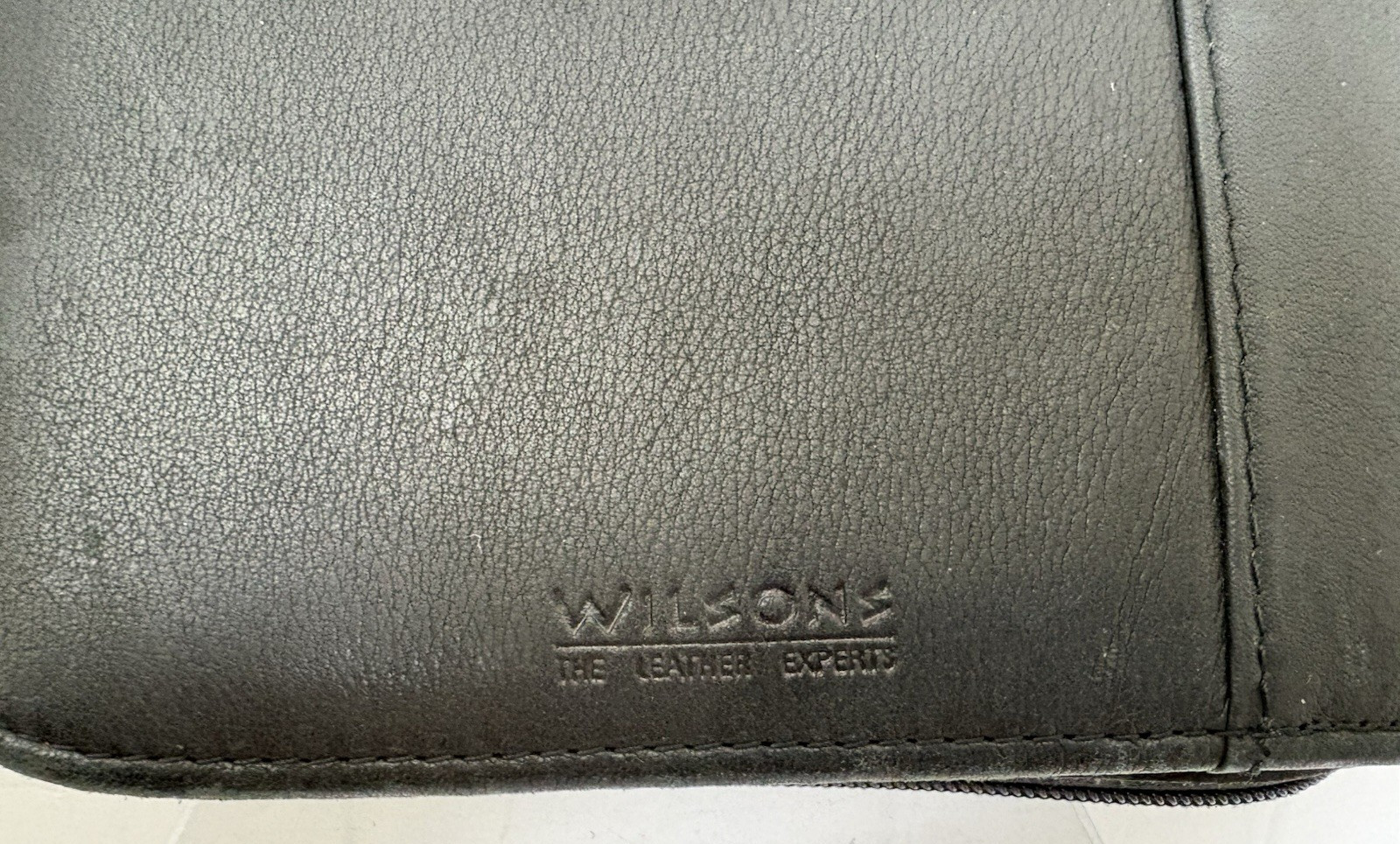 Wilsons Leather Daytimer Binder Organizer Planner Natural Naped cow Print