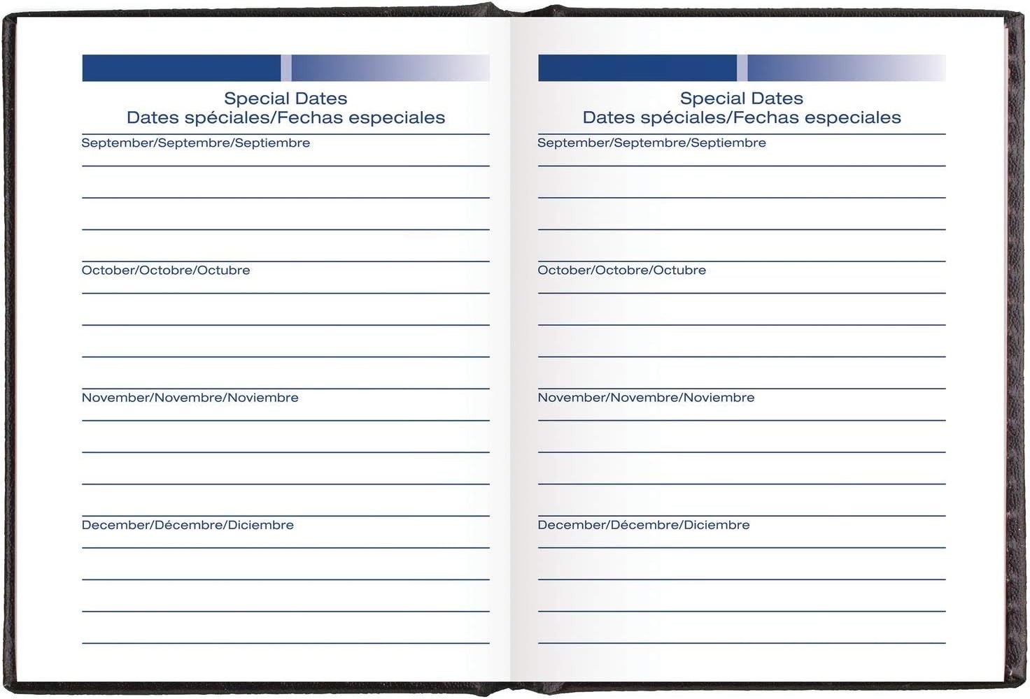 Elegant Telephone & Address Book, 384 Entries, 3″ x 4″ – Assorted Colors