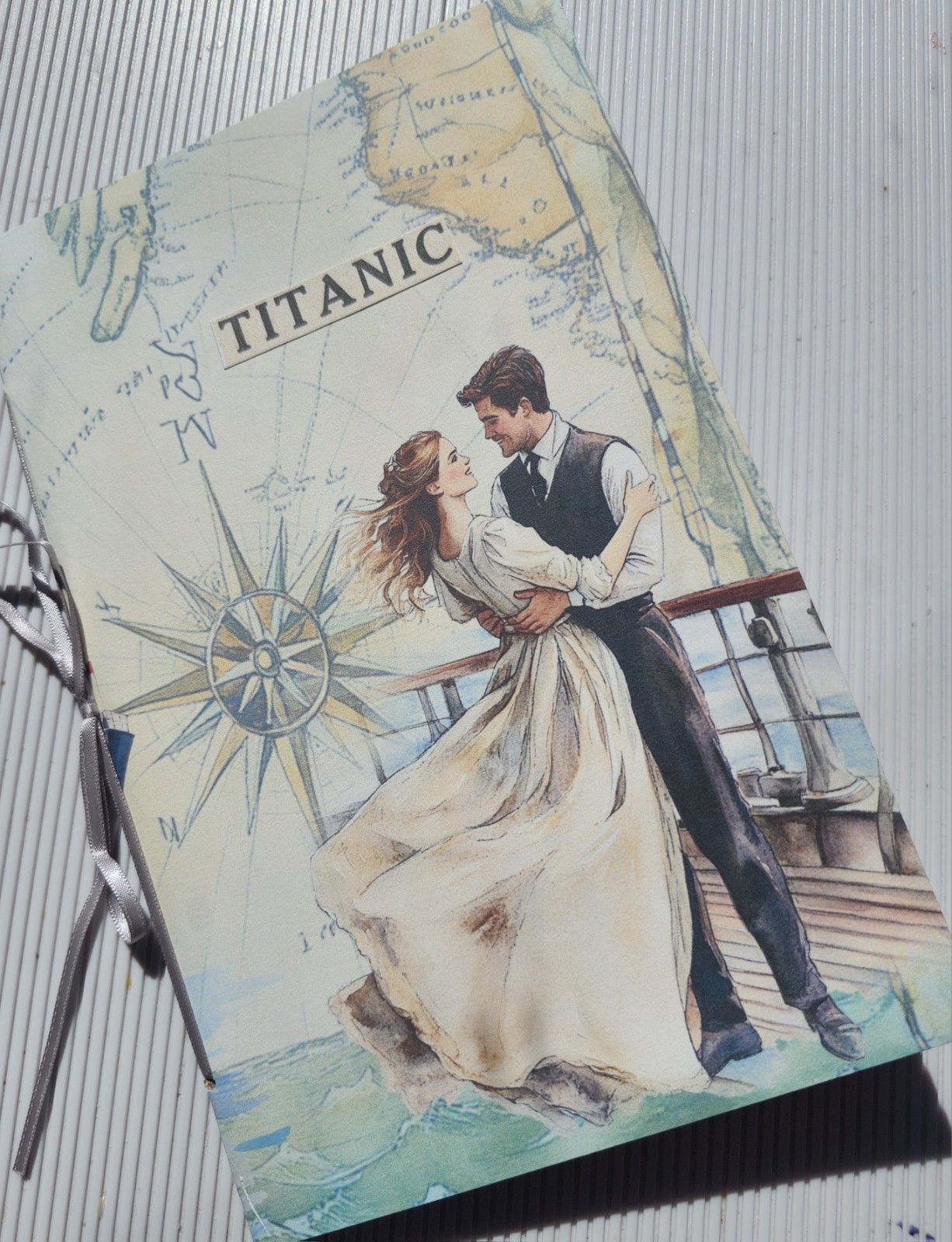 “TITANIC” Junk Journal Booklet 40 Pgs Tags, Survivor Images, Journal Cards +more