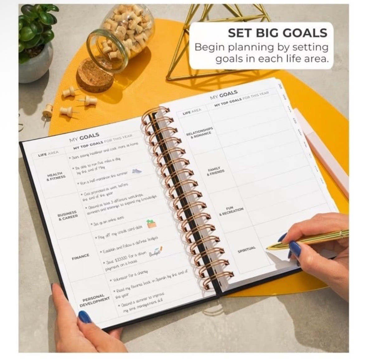 Clever Fox | Spiral Weekly Monthly Planner 2026 | A5 5.8”x8.3” | Black | SEALED